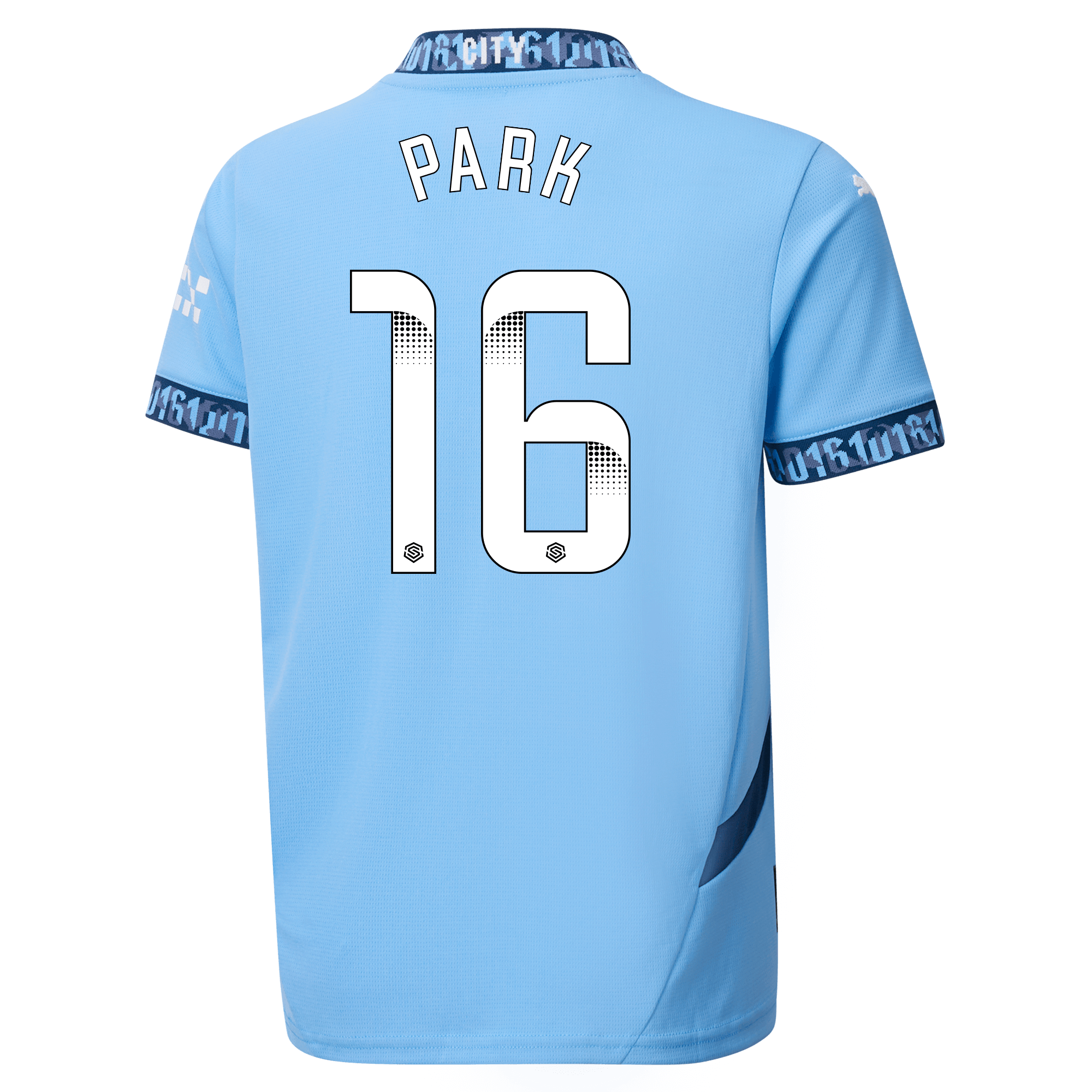 kinder manchester city heimtrikot teamlightblue 202425 mit park 16 aufdruck | Offizieller Manchester City Store