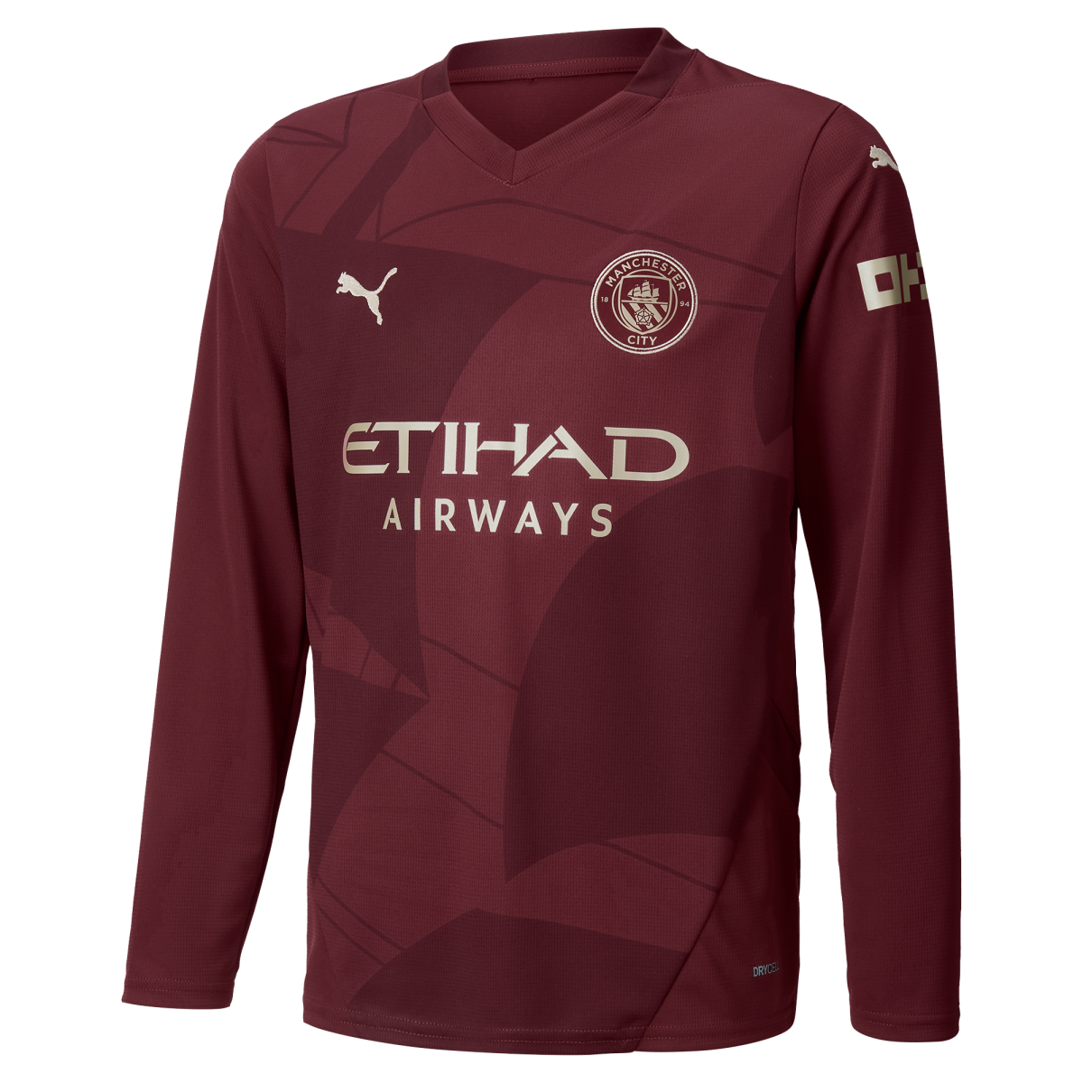 kinder manchester city third jersey 202425 long sleeve with custom printing | Offizieller Manchester City Store