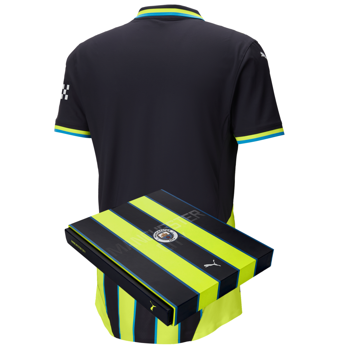 manchester city authentic away jersey 202425 with custom printing in gift box | Offizieller Manchester City Store