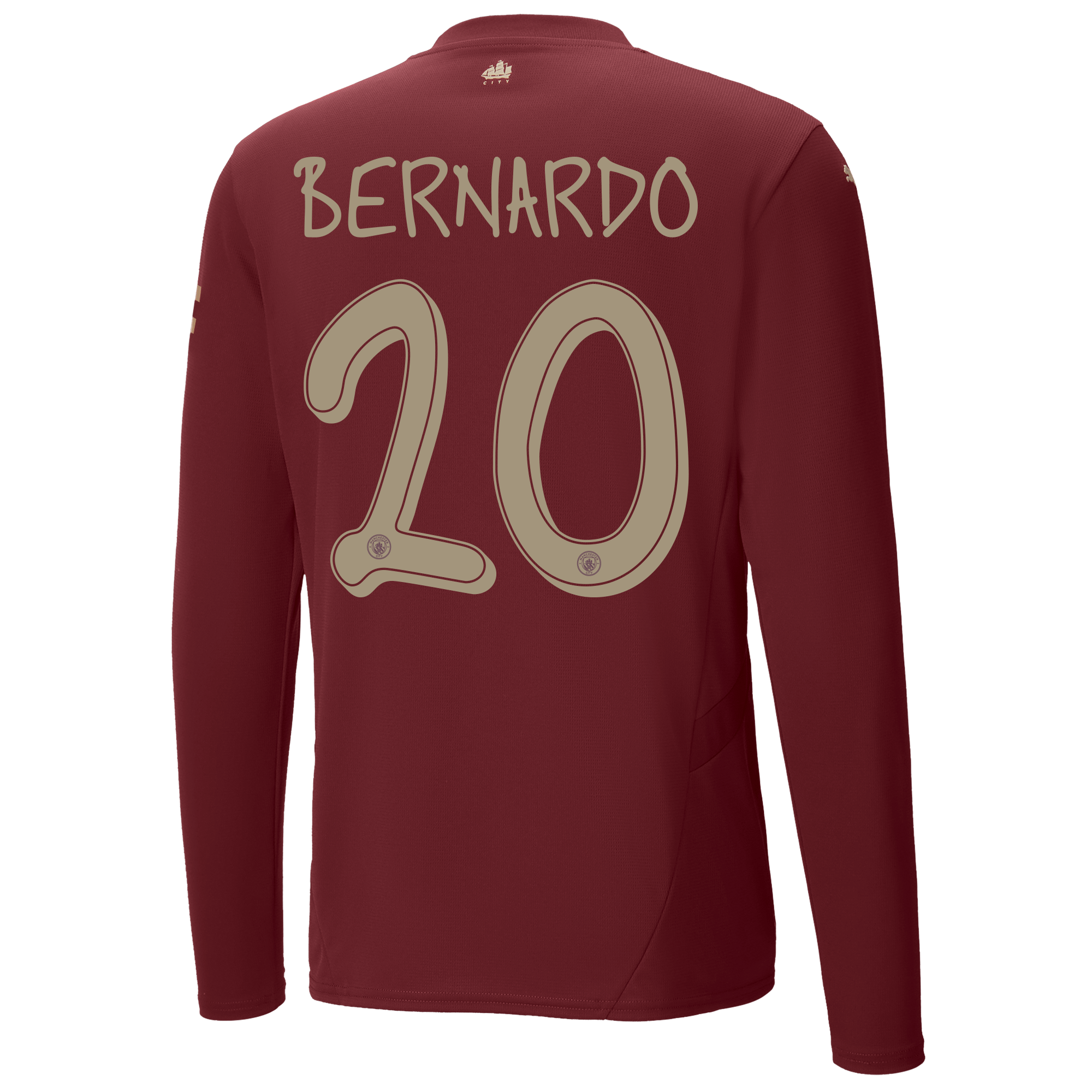 manchester city authentic third jersey 202425 long sleeve with bernardo 20 printing | Offizieller Manchester City Store