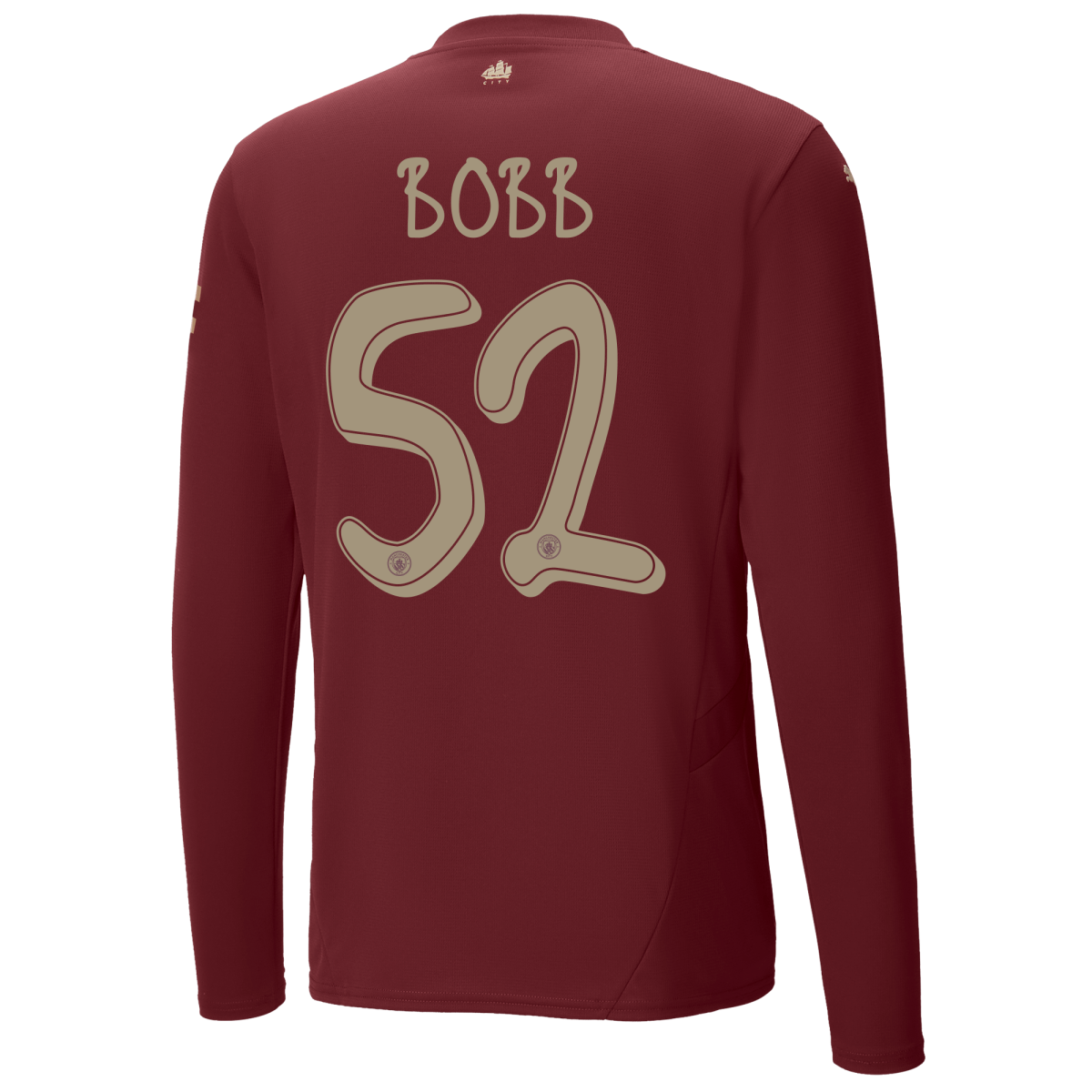 manchester city authentic third jersey 202425 long sleeve with bobb 52 printing | Offizieller Manchester City Store