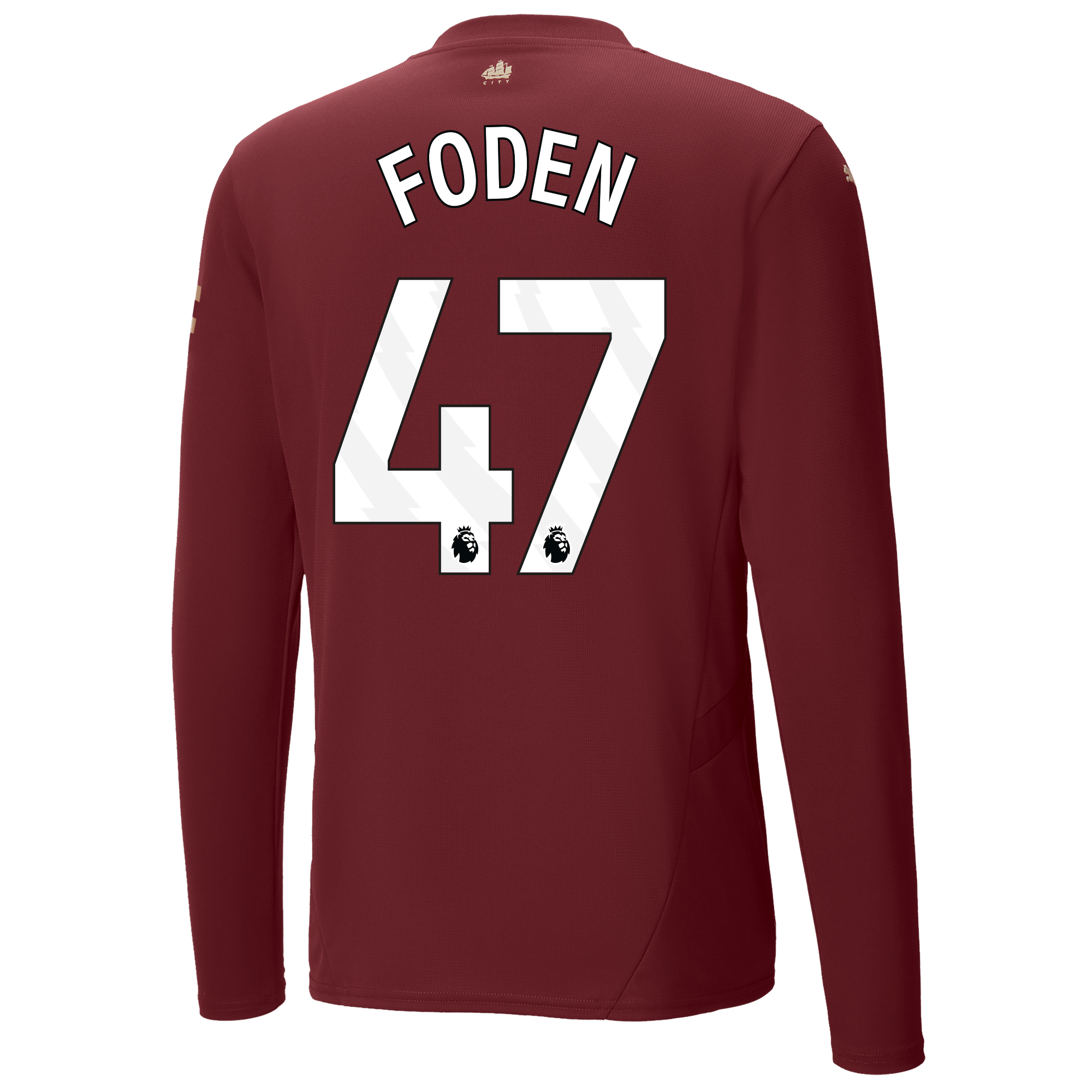 manchester city authentic third jersey 202425 long sleeve with foden 47 printing | Offizieller Manchester City Store