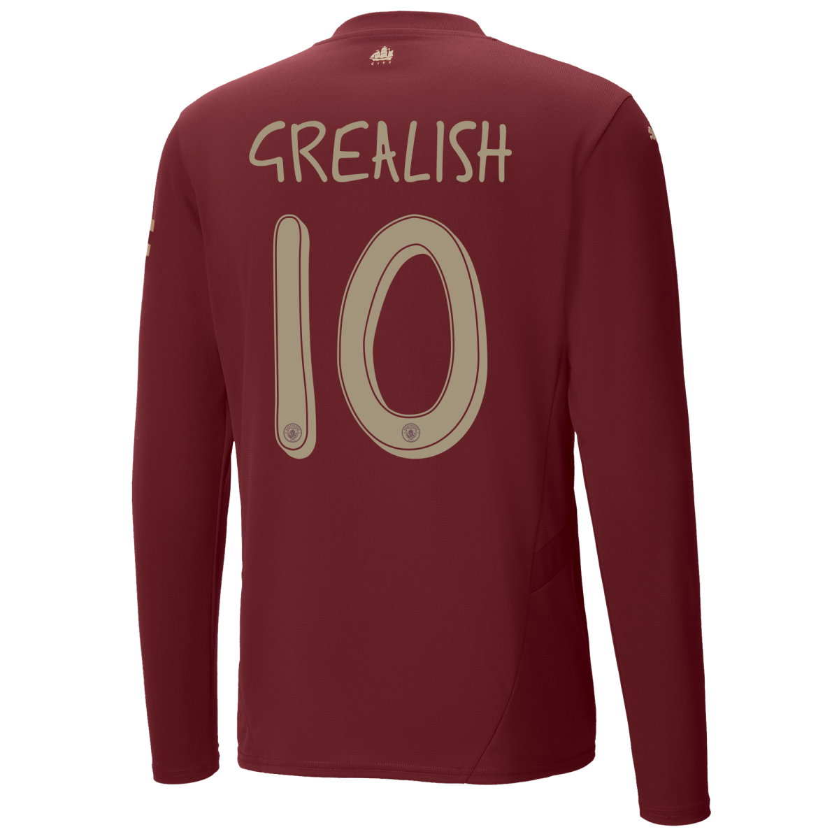 manchester city authentic third jersey 202425 long sleeve with grealish 10 printing | Offizieller Manchester City Store