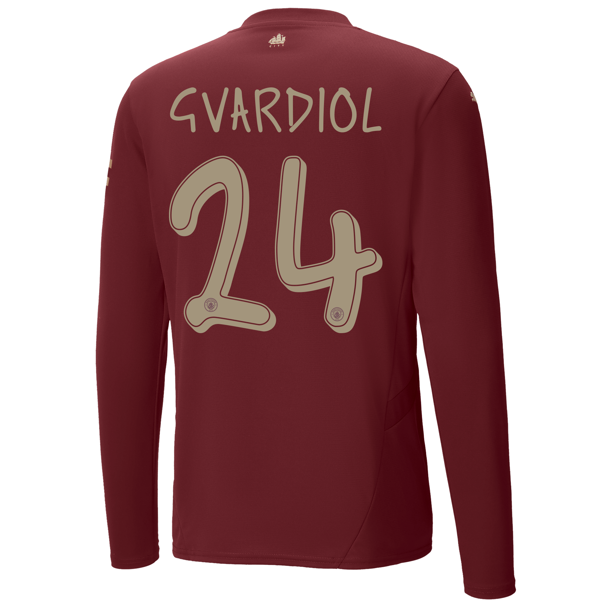 manchester city authentic third jersey 202425 long sleeve with gvardiol 24 printing | Offizieller Manchester City Store