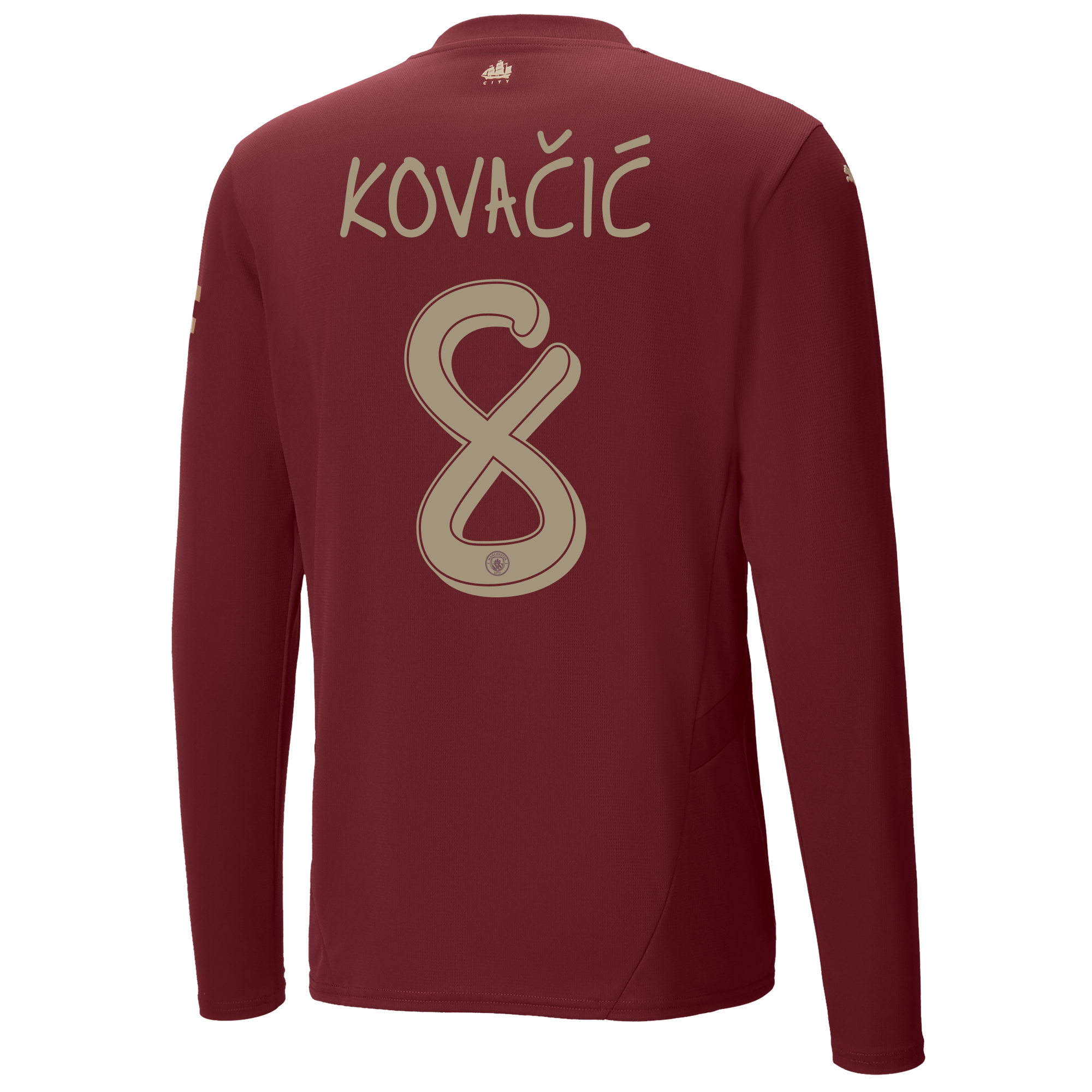 manchester city authentic third jersey 202425 long sleeve with kovaČiĆ 8 printing | Offizieller Manchester City Store