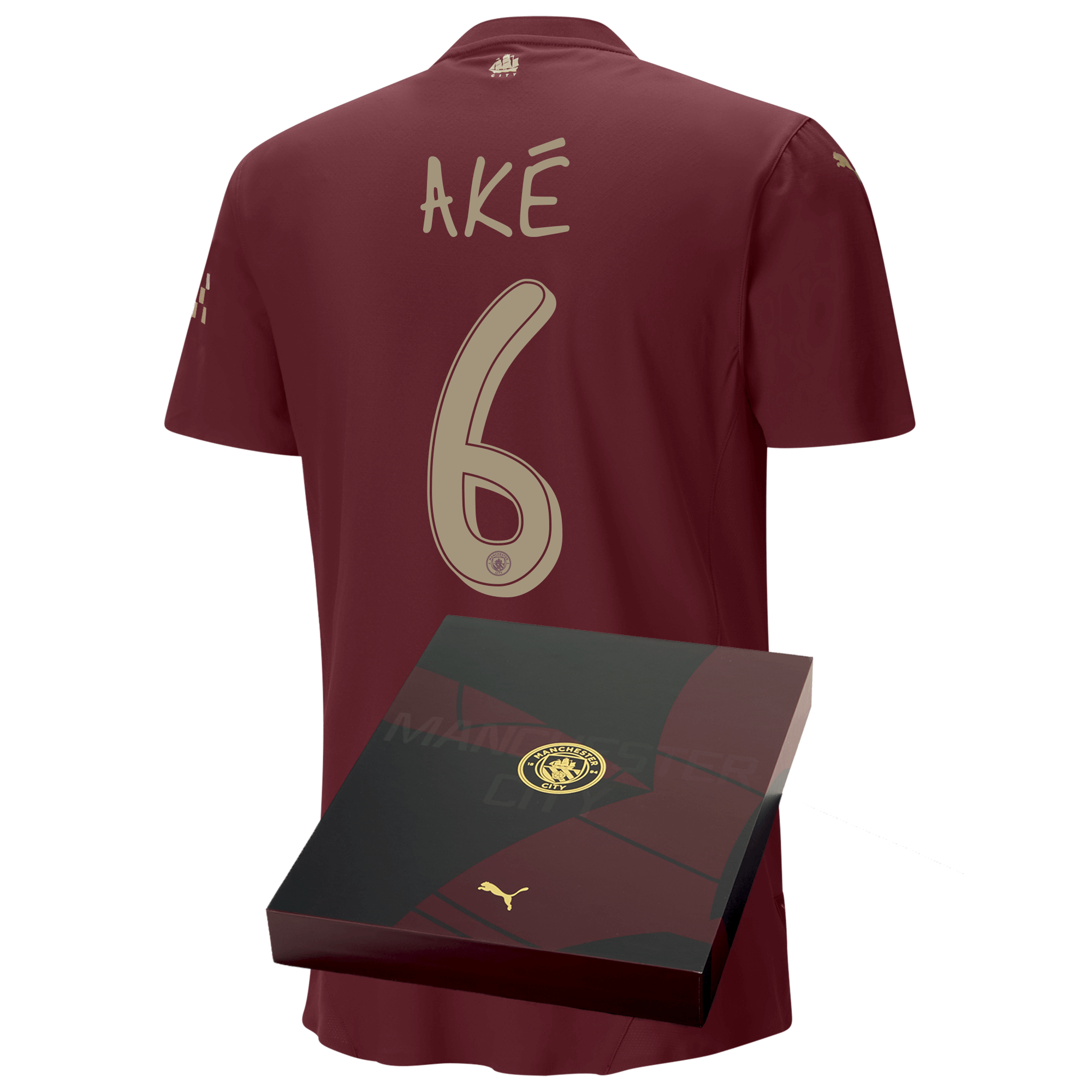 manchester city authentic third jersey 202425 with akÉ 6 printing in gift box | Offizieller Manchester City Store