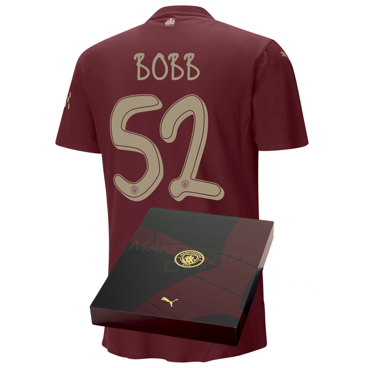 manchester city authentic third jersey 202425 with bobb 52 printing in gift box | Offizieller Manchester City Store