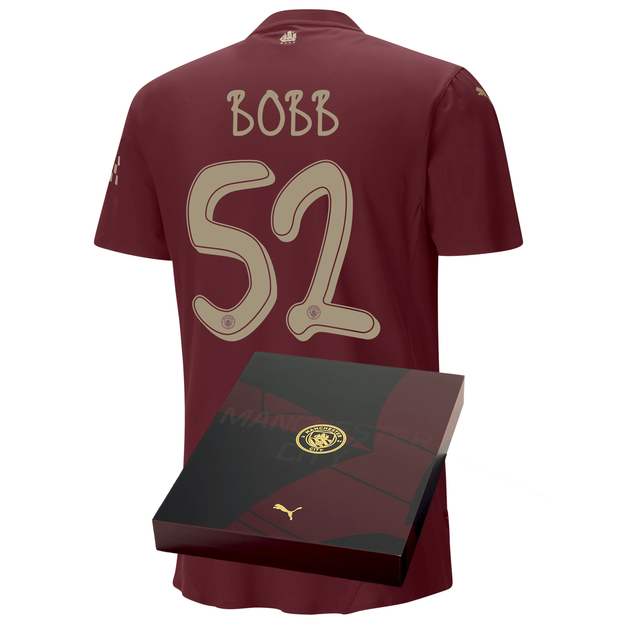 manchester city authentic third jersey 202425 with bobb 52 printing in gift box | Offizieller Manchester City Store