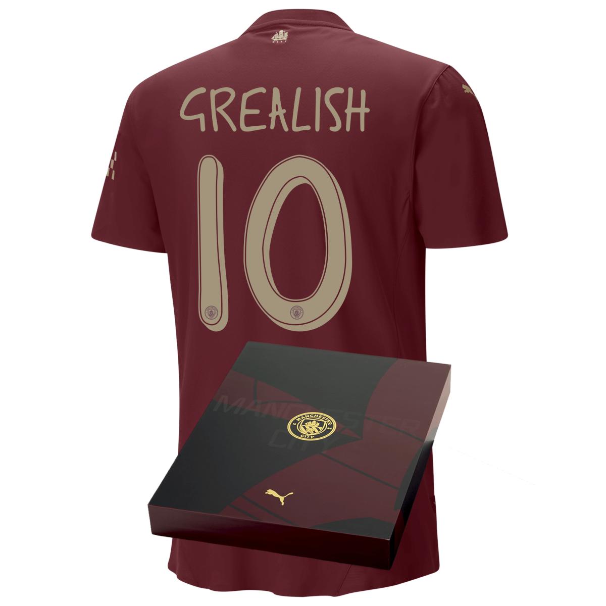 manchester city authentic third jersey 202425 with grealish 10 printing in gift box | Offizieller Manchester City Store