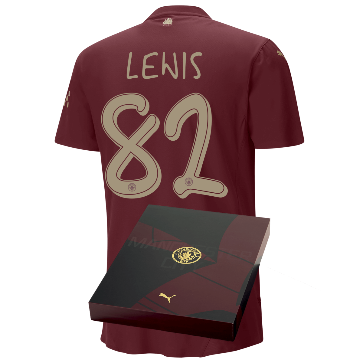 manchester city authentic third jersey 202425 with lewis 82 printing in gift box | Offizieller Manchester City Store