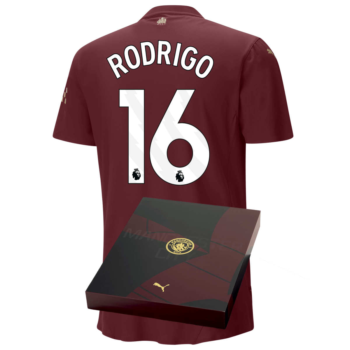 manchester city authentic third jersey 202425 with rodrigo 16 printing in gift box | Offizieller Manchester City Store