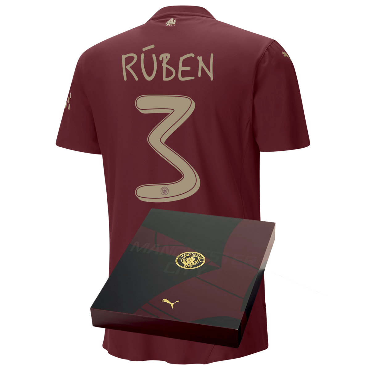 manchester city authentic third jersey 202425 with rÚben 3 printing in gift box | Offizieller Manchester City Store