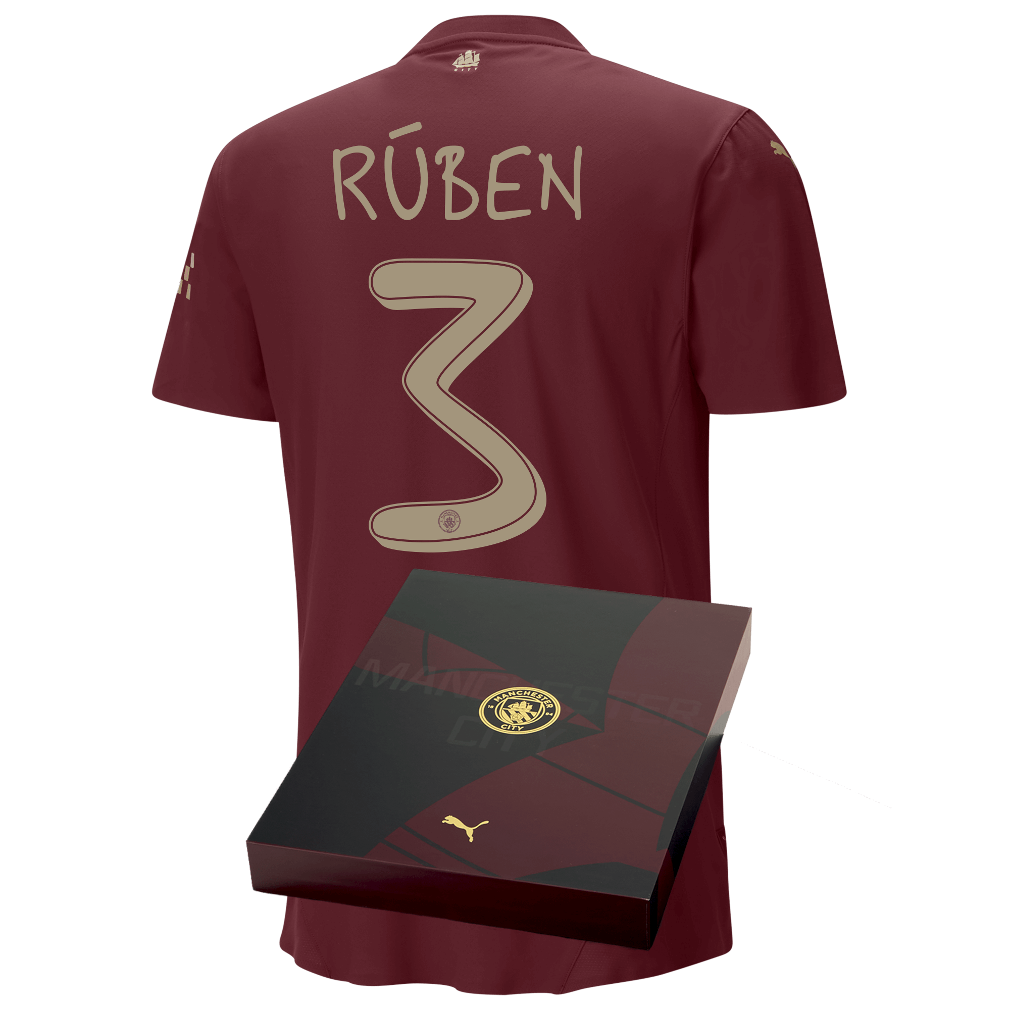manchester city authentic third jersey 202425 with rÚben 3 printing in gift box | Offizieller Manchester City Store