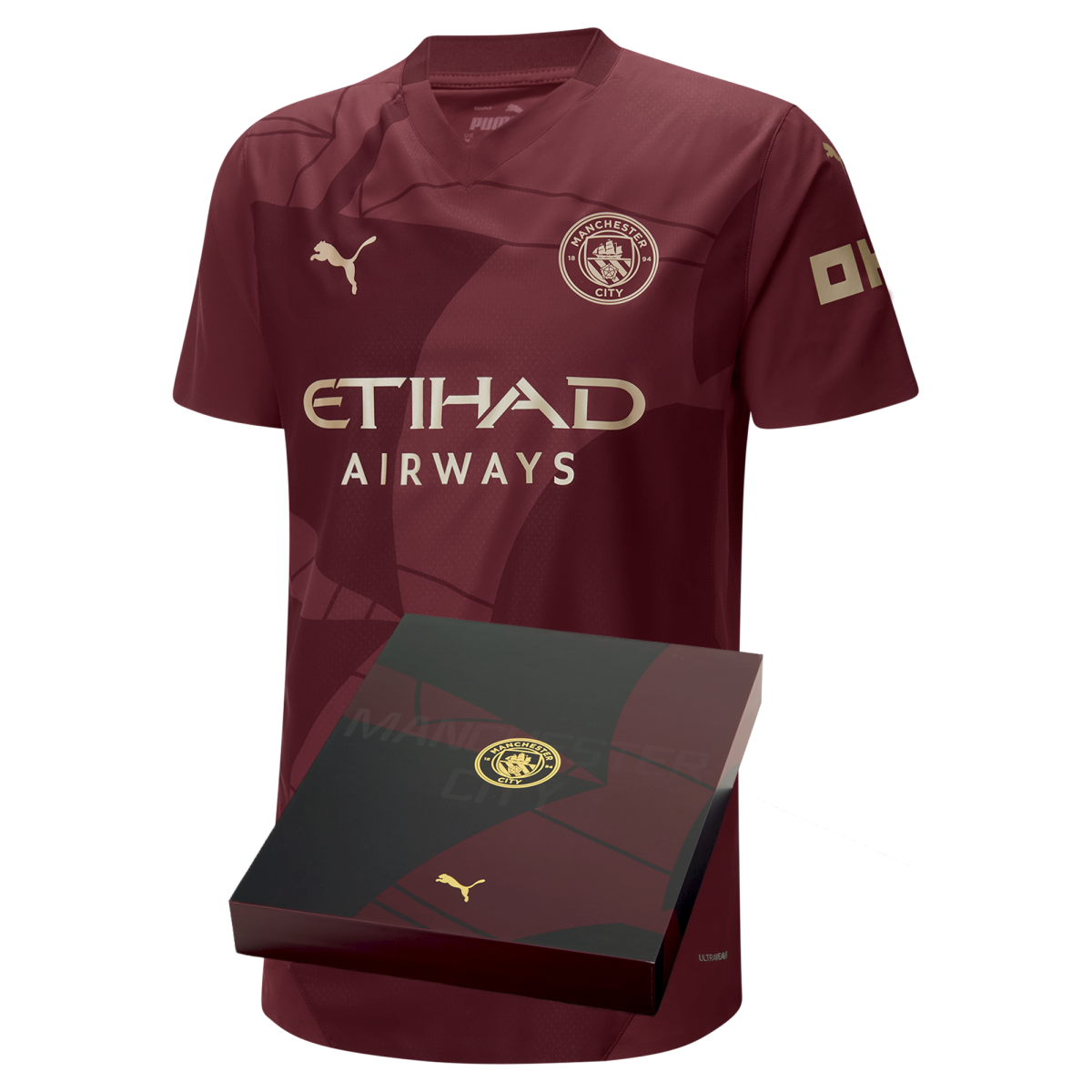 manchester city authentisches drittes trikot 202425 in geschenkbox | Offizieller Manchester City Store