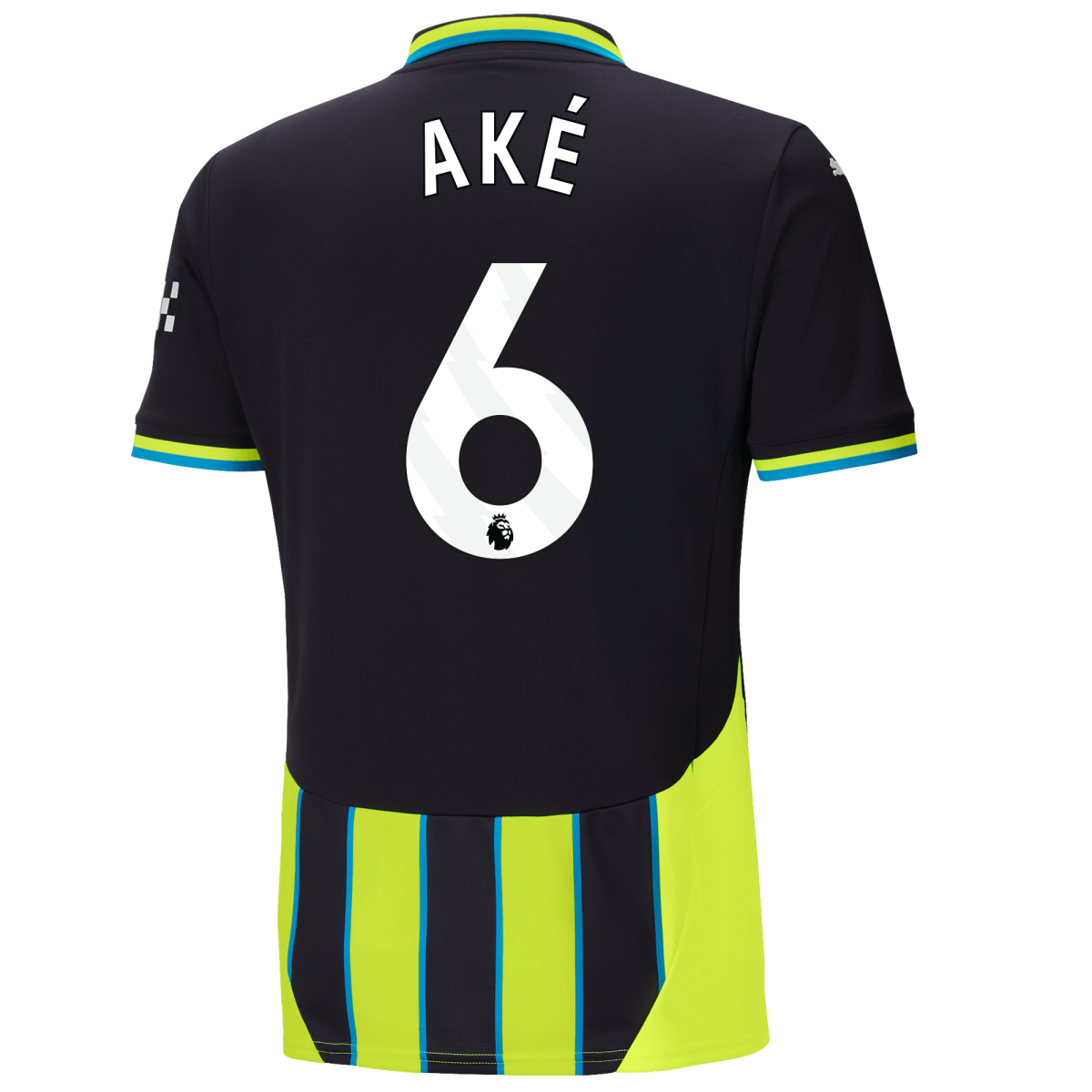 manchester city away jersey 202425 with akÉ 6 printing | Offizieller Manchester City Store