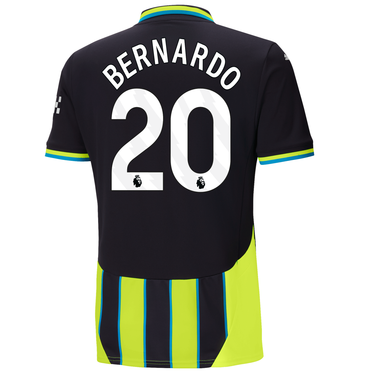manchester city away jersey 202425 with bernardo 20 printing | Offizieller Manchester City Store