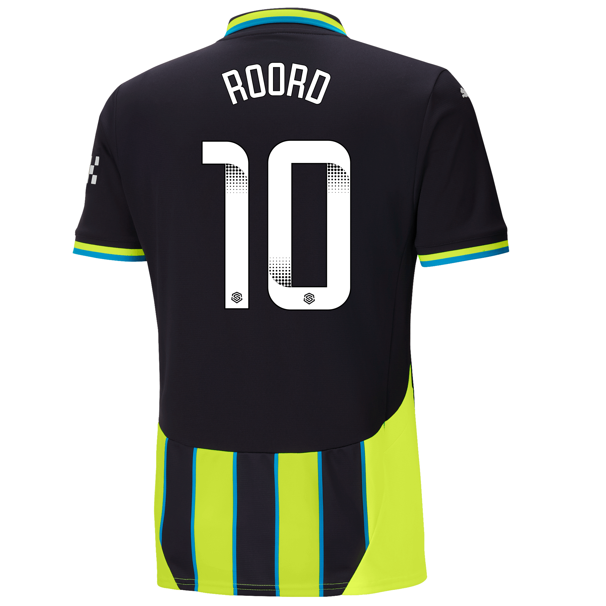manchester city away jersey newnavy 202425 with roord 10 printing | Offizieller Manchester City Store