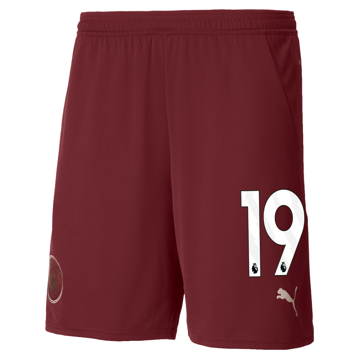 manchester city football shorts burgundy 202425 with 19 | Offizieller Manchester City Store
