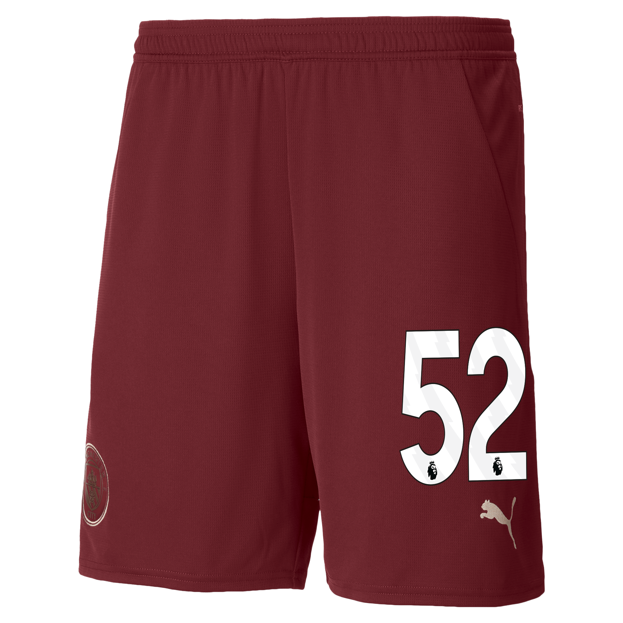 manchester city football shorts burgundy 202425 with 52 | Offizieller Manchester City Store