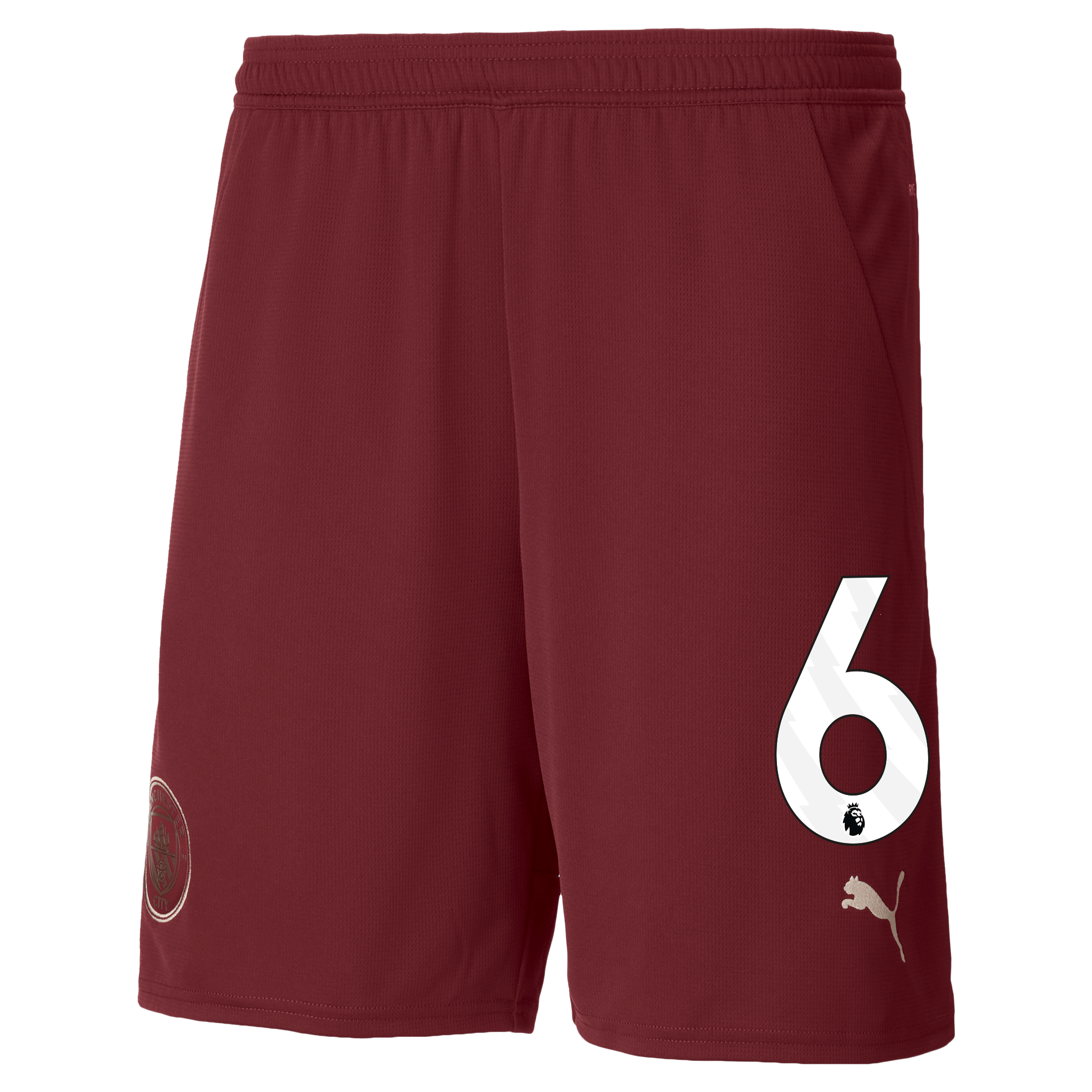 manchester city football shorts burgundy 202425 with 6 | Offizieller Manchester City Store