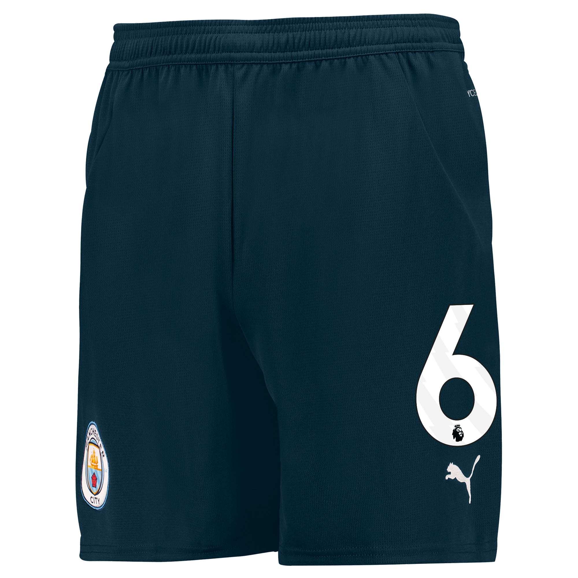 manchester city football shorts navy 202425 with 6 | Offizieller Manchester City Store