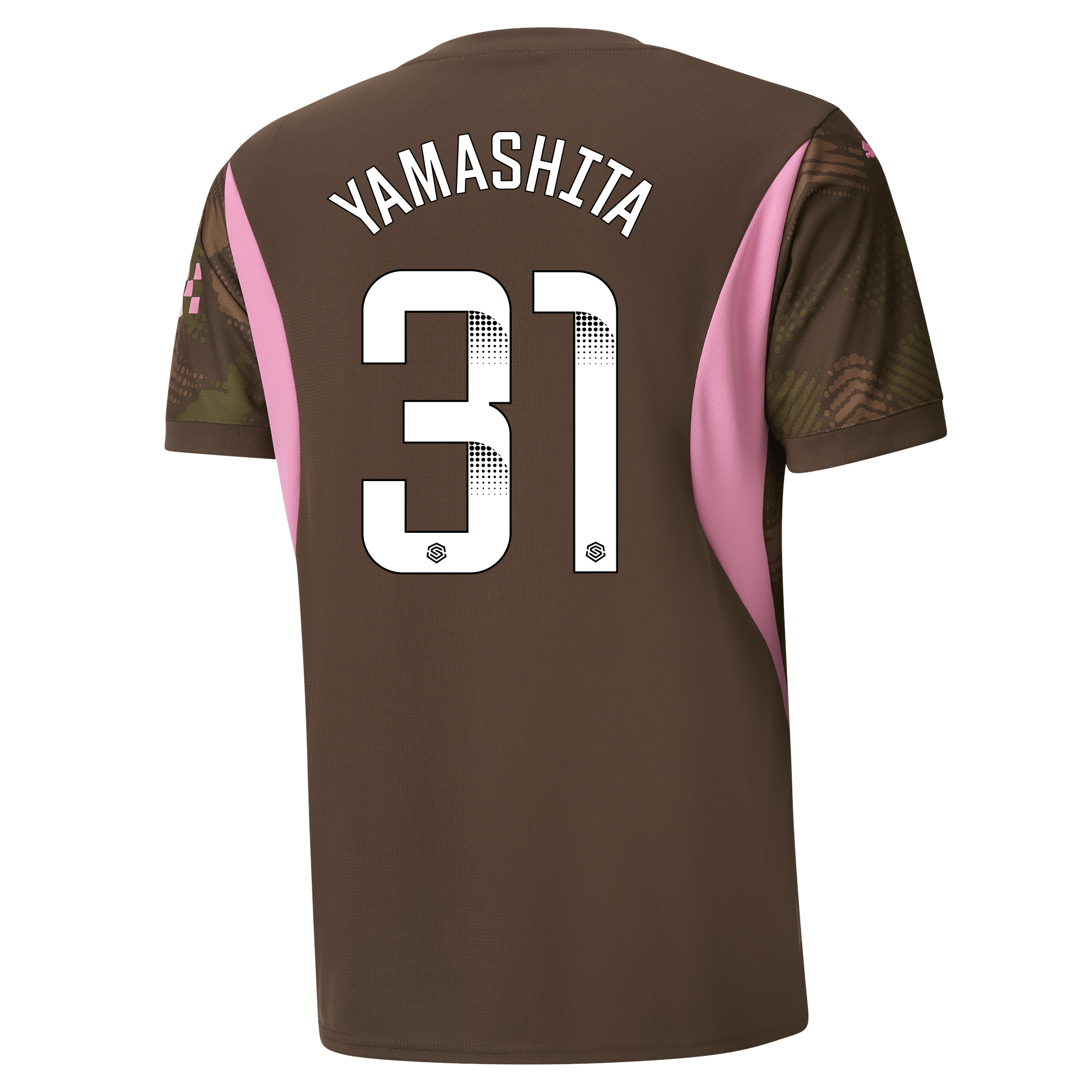 manchester city goalkeeper jersey brown 202425 with yamashita 31 printing | Offizieller Manchester City Store