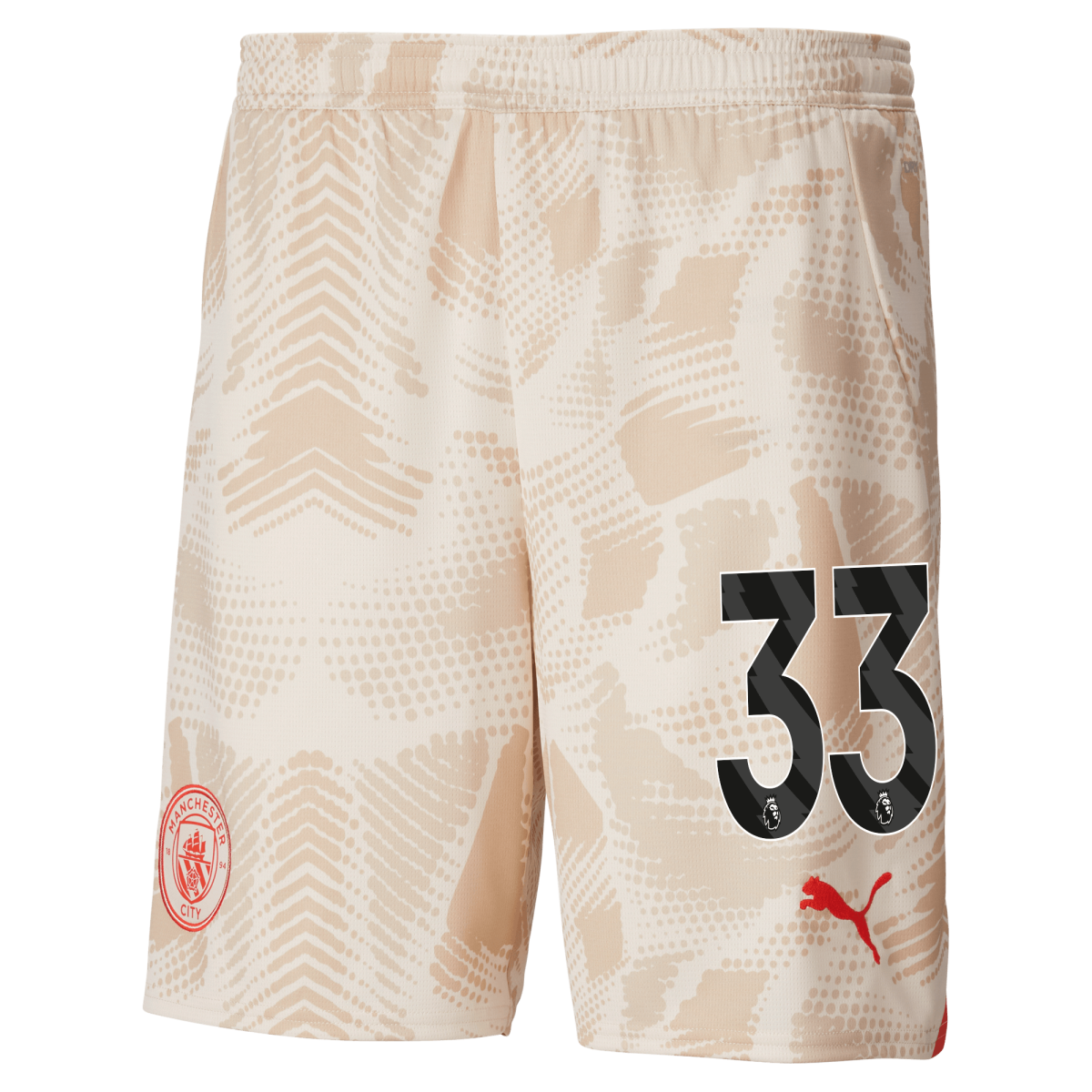 manchester city goalkeeper shorts white 202425 with 33 | Offizieller Manchester City Store