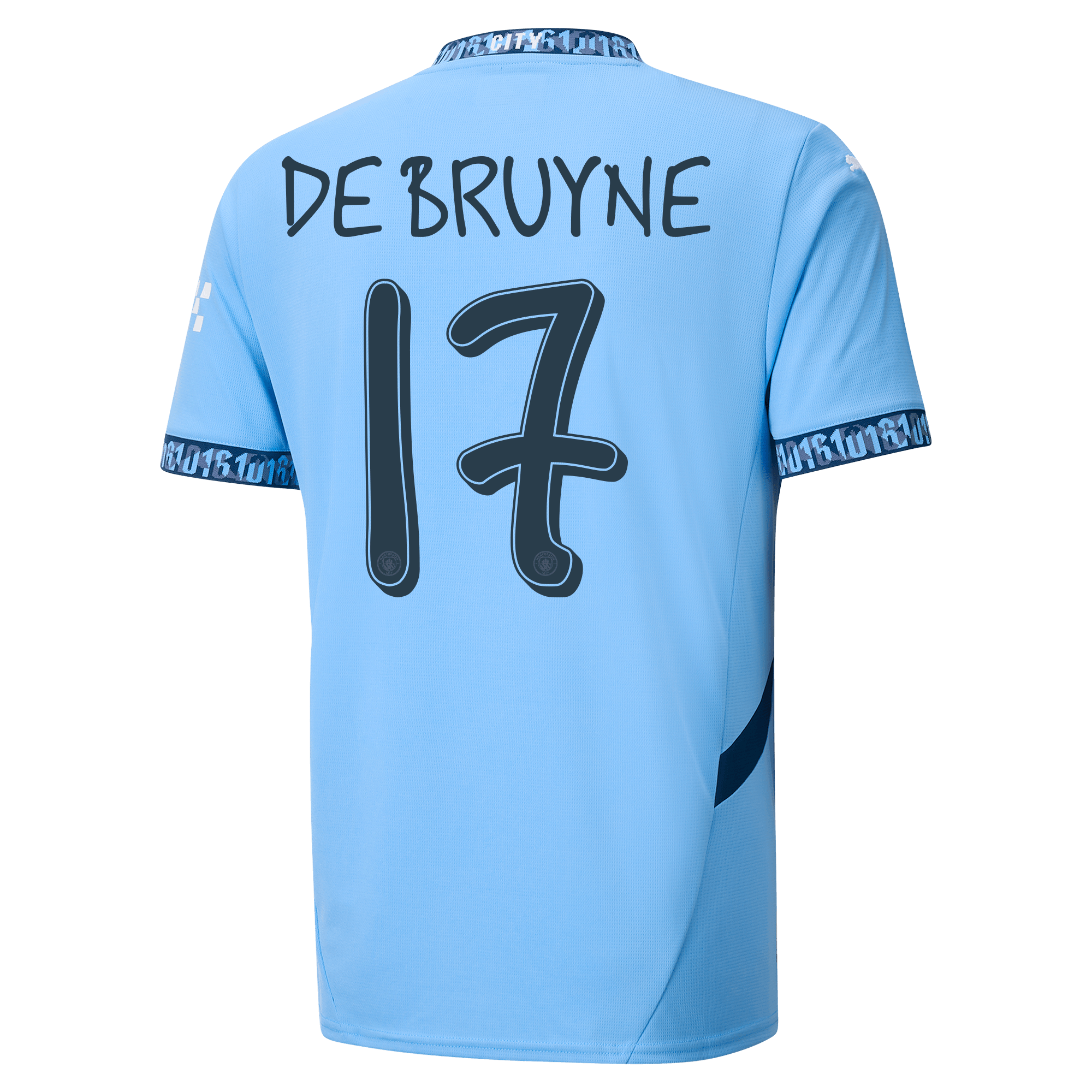 manchester city heimtrikot 202425 mit de bruyne 17 aufdruck | Offizieller Manchester City Store