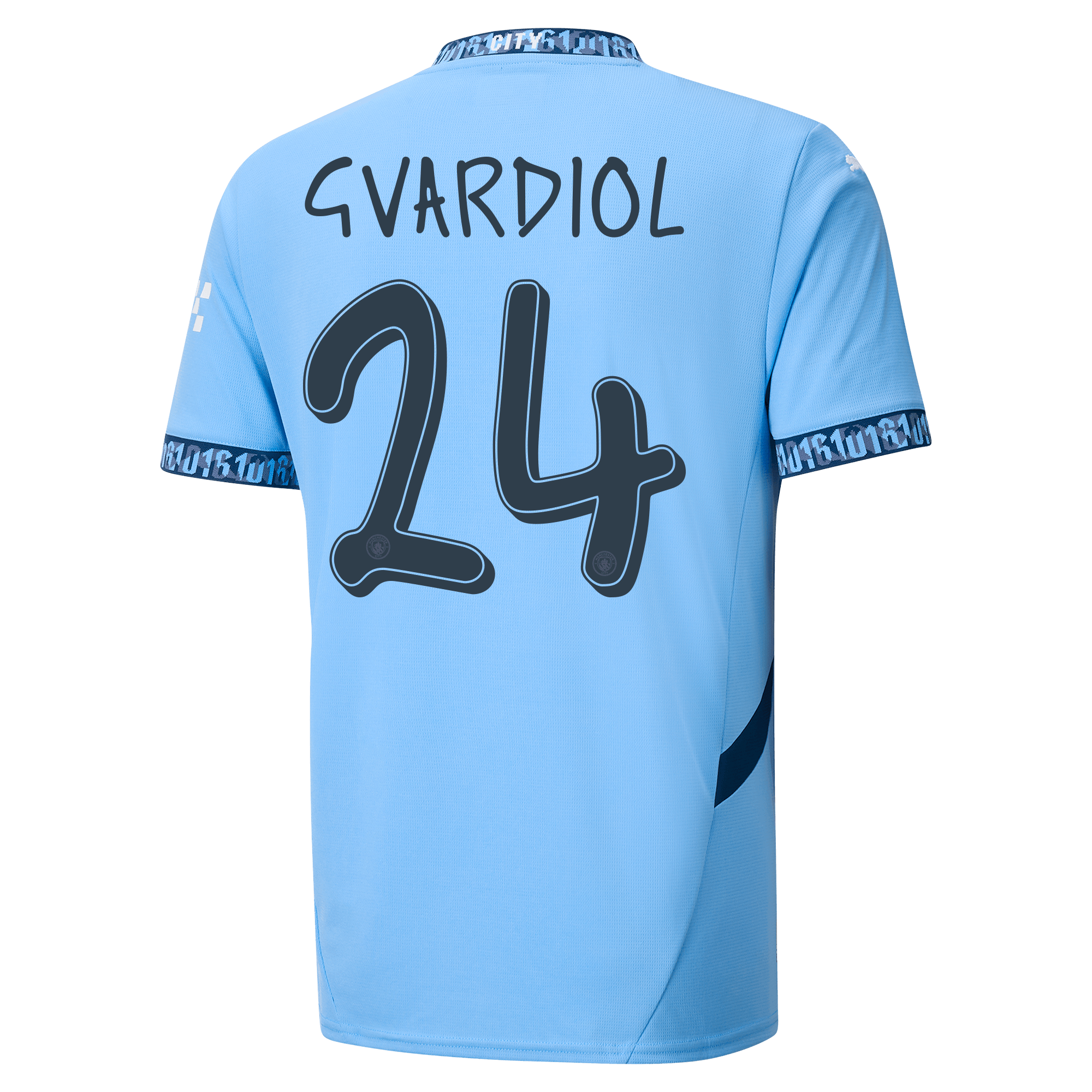 manchester city heimtrikot 202425 mit gvardiol 24 aufdruck | Offizieller Manchester City Store