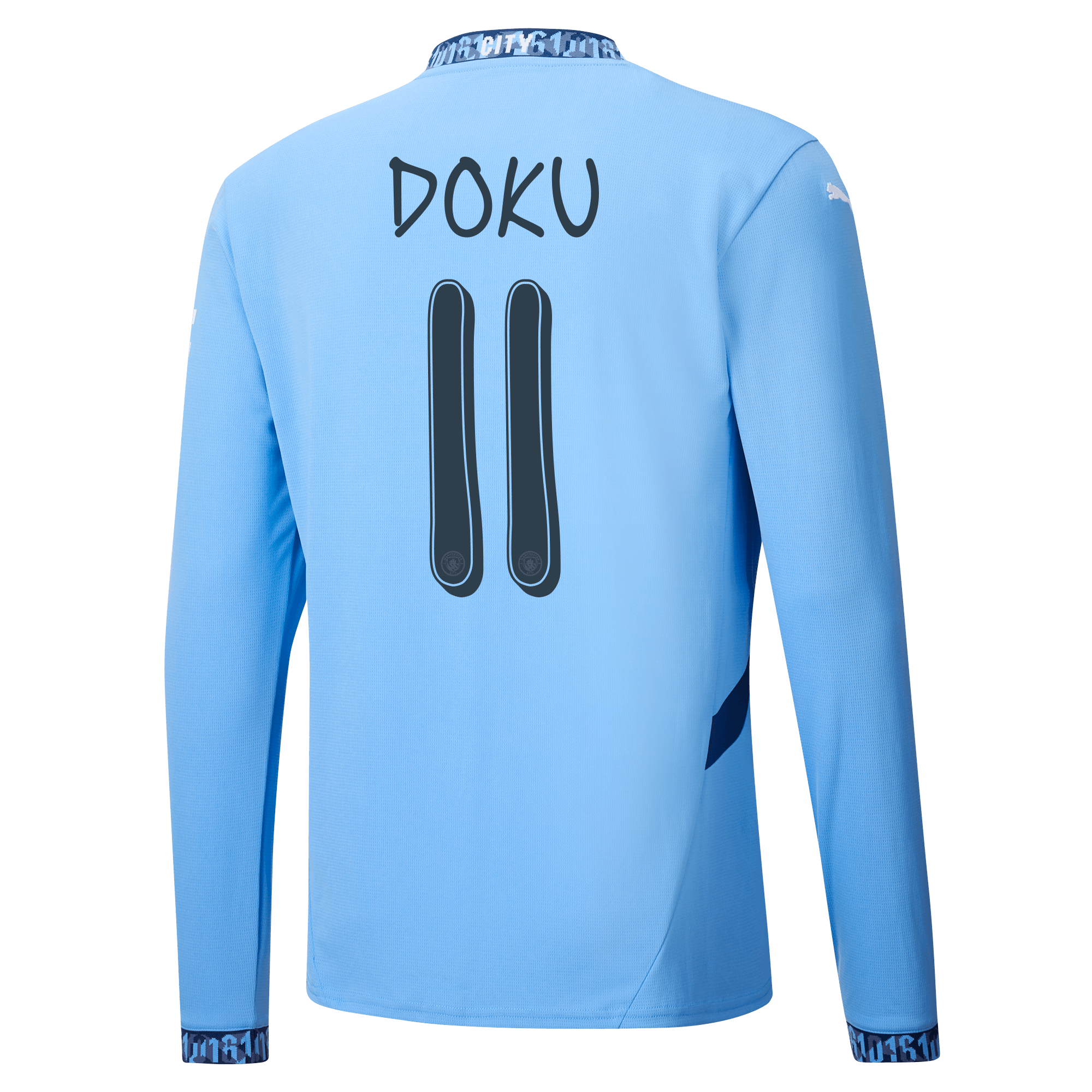 manchester city heimtrikot langarm 202425 mit doku 11 aufdruck | Offizieller Manchester City Store
