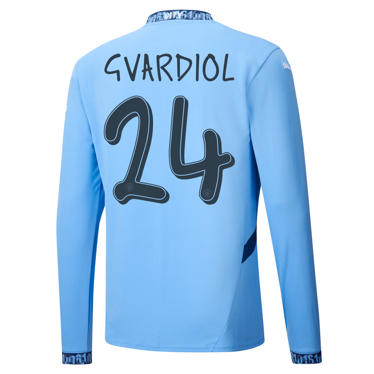 manchester city heimtrikot langarm 202425 mit gvardiol 24 aufdruck | Offizieller Manchester City Store