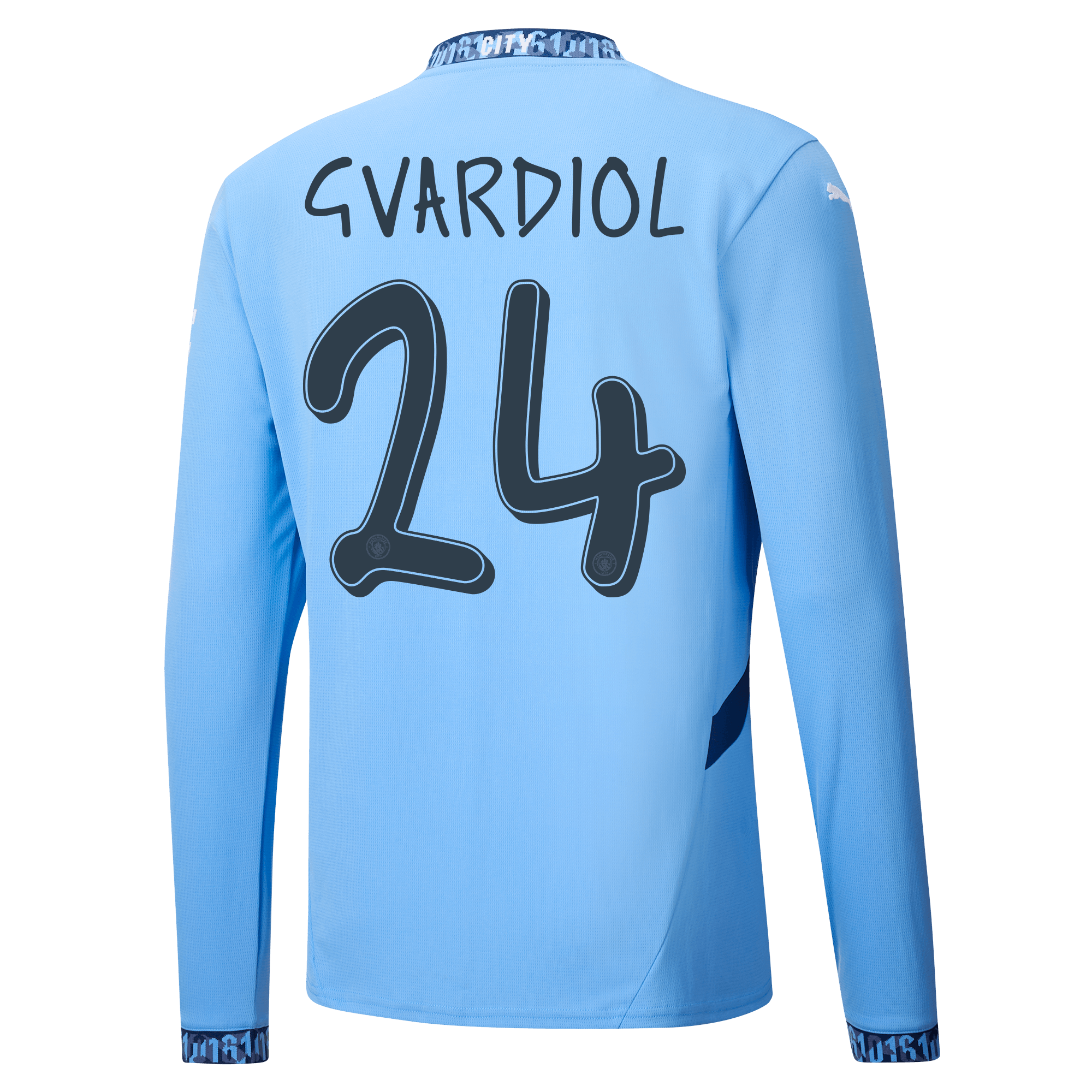 manchester city heimtrikot langarm 202425 mit gvardiol 24 aufdruck | Offizieller Manchester City Store