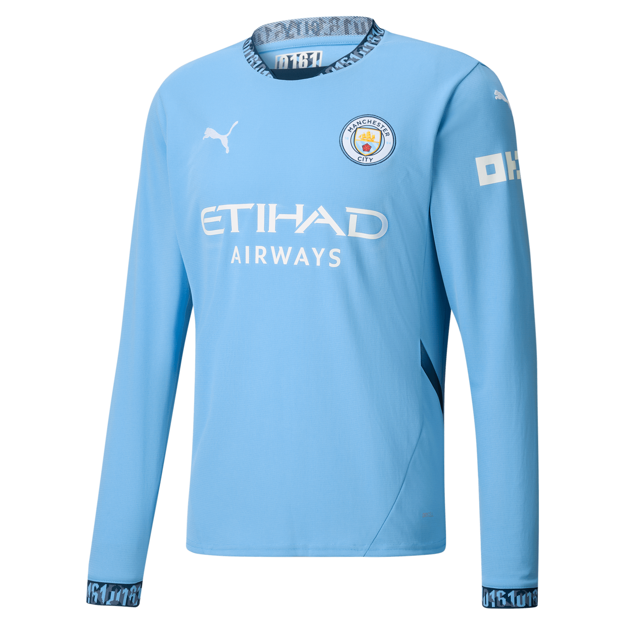 manchester city heimtrikot langarm 202425 mit individuellem aufdruck | Offizieller Manchester City Store