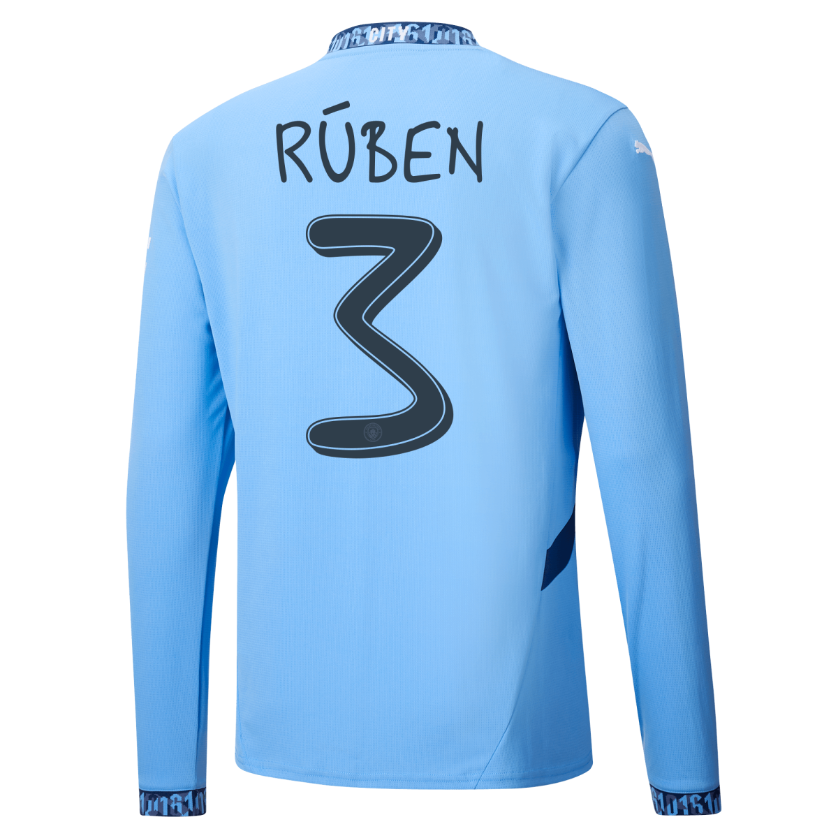 manchester city heimtrikot langarm 202425 mit rÚben 3 aufdruck | Offizieller Manchester City Store