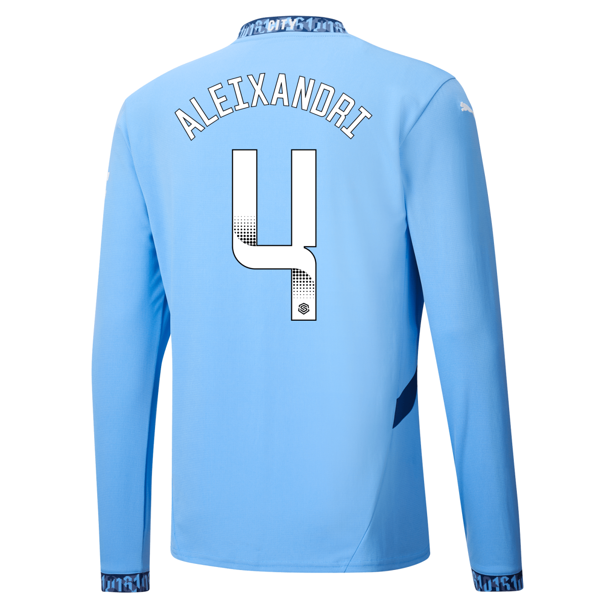 manchester city heimtrikot langarm teamlightblue 202425 mit aleixandri 4 aufdruck | Offizieller Manchester City Store