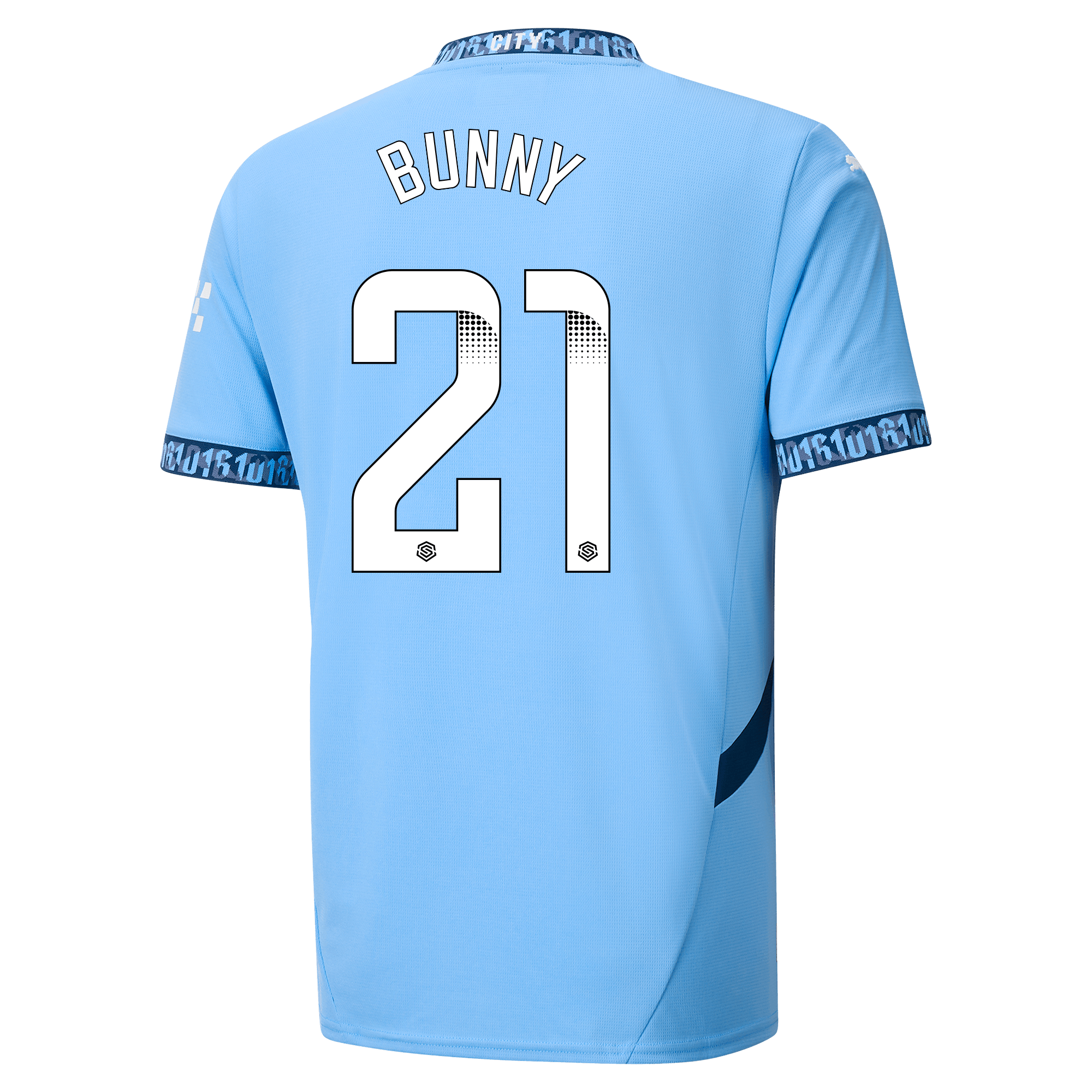 manchester city heimtrikot teamlightblue 202425 mit bunny 21 aufdruck | Offizieller Manchester City Store