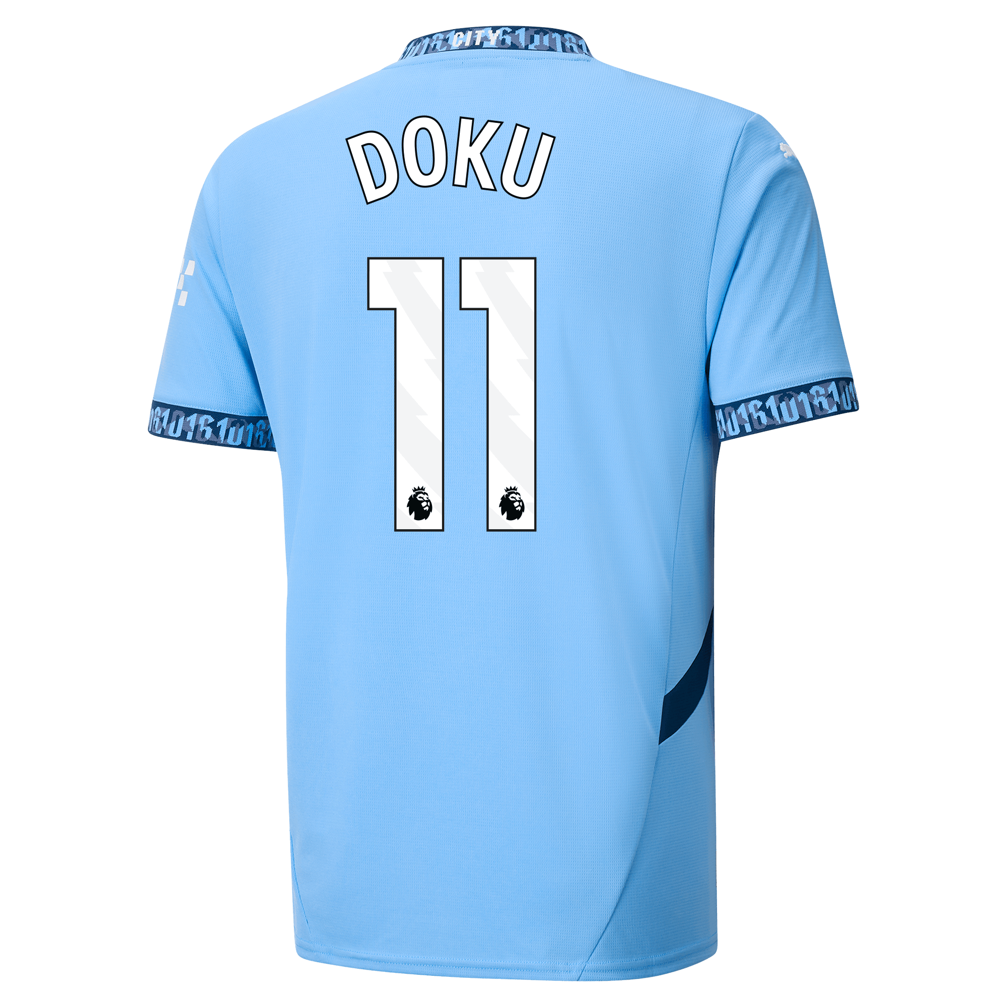 manchester city heimtrikot teamlightblue 202425 mit doku 11 aufdruck | Offizieller Manchester City Store