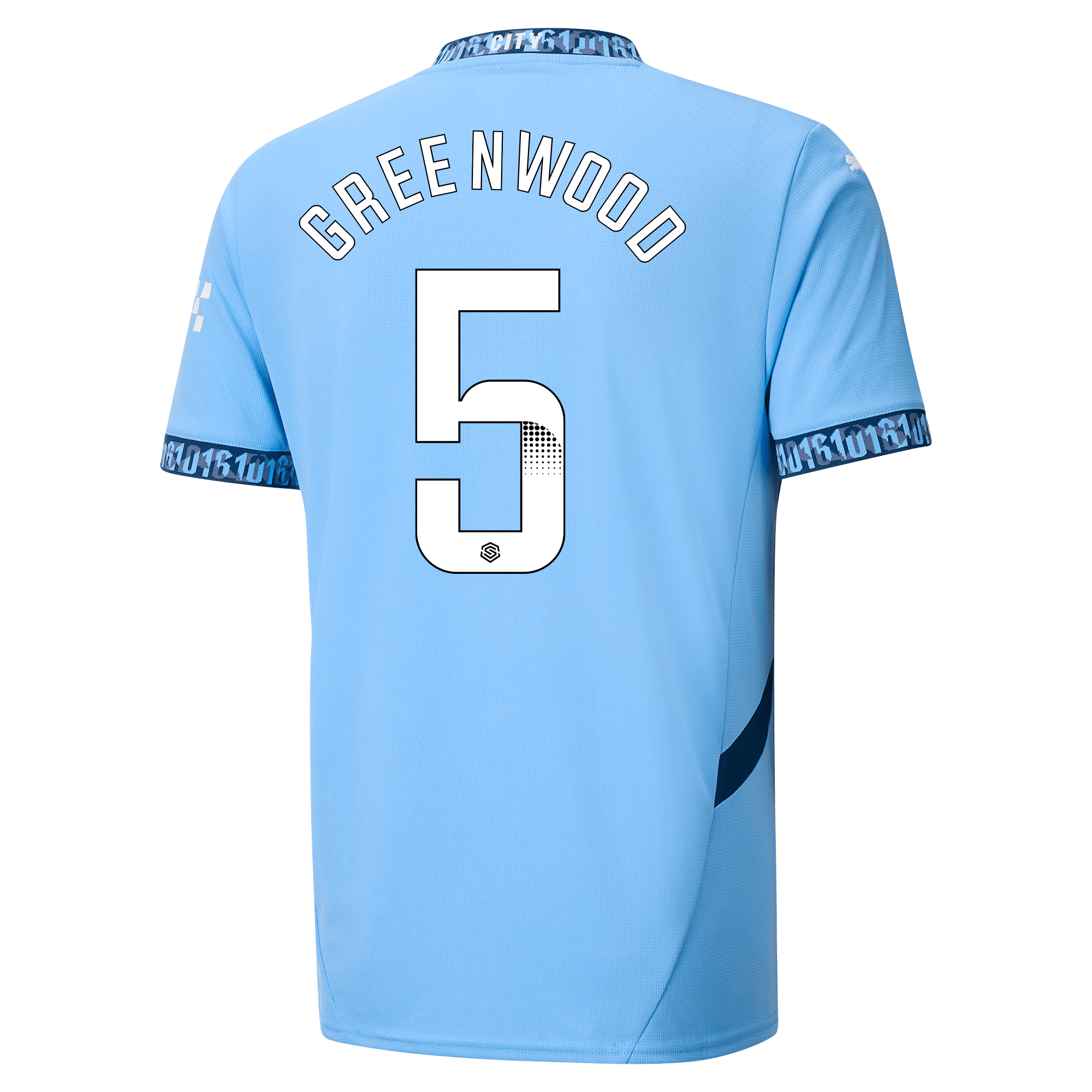 manchester city heimtrikot teamlightblue 202425 mit greenwood 5 aufdruck | Offizieller Manchester City Store
