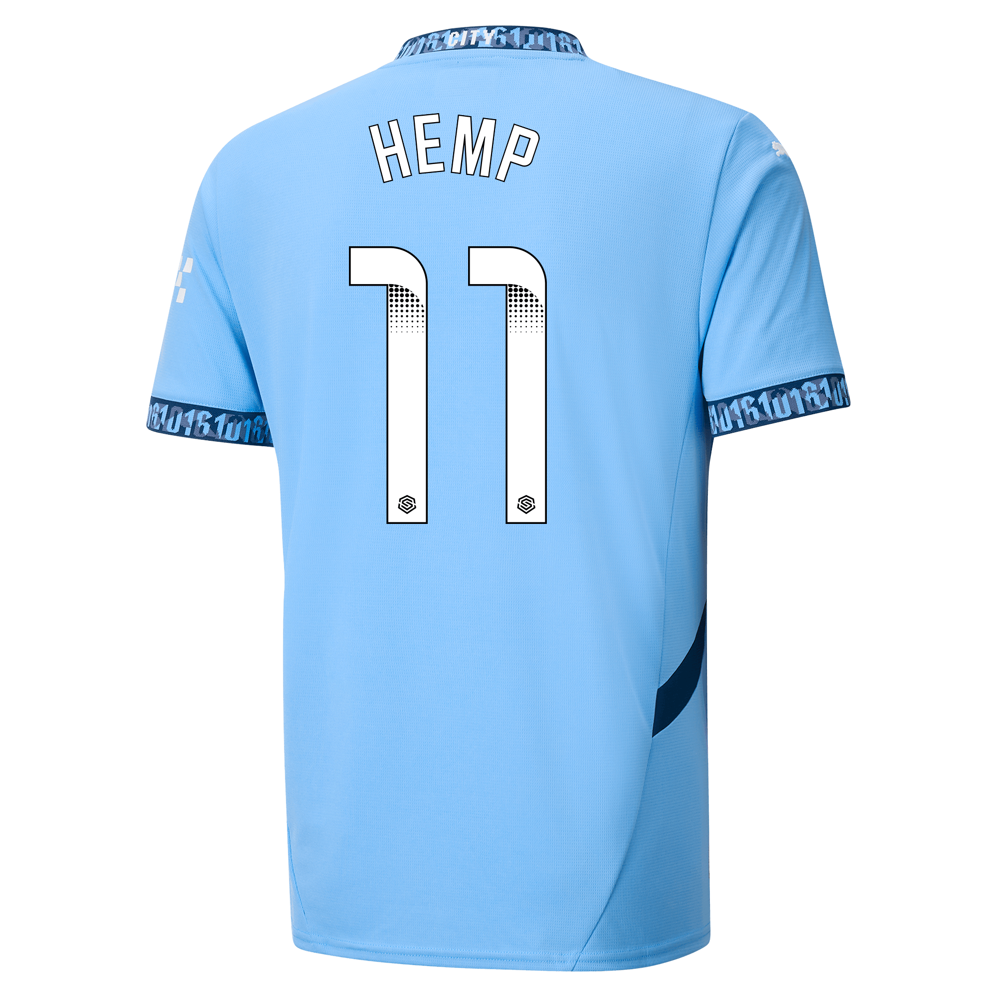 manchester city heimtrikot teamlightblue 202425 mit hemp 11 aufdruck | Offizieller Manchester City Store