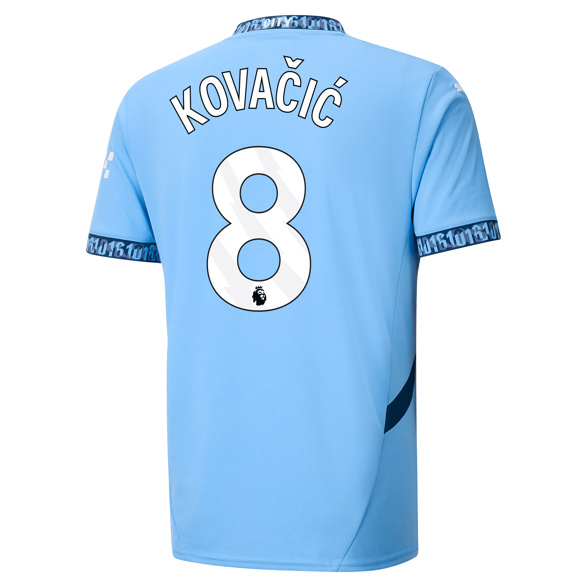 manchester city heimtrikot teamlightblue 202425 mit kovaČiĆ 8 aufdruck | Offizieller Manchester City Store
