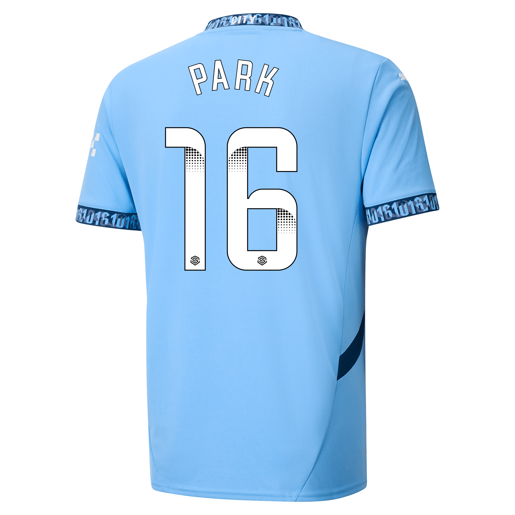 manchester city heimtrikot teamlightblue 202425 mit park 16 aufdruck | Offizieller Manchester City Store