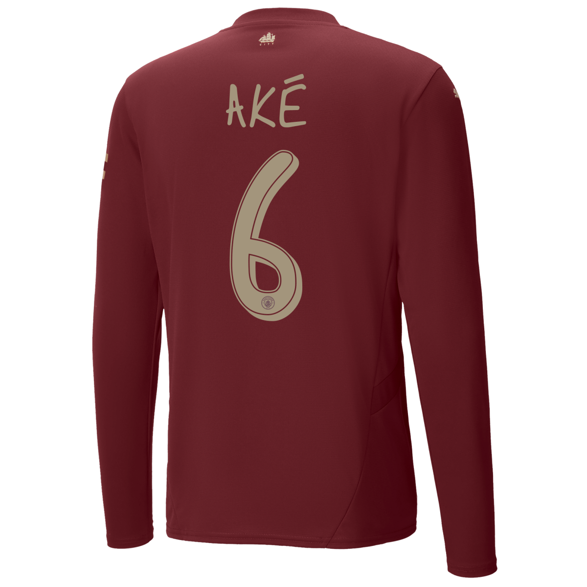 manchester city third jersey 202425 long sleeve with akÉ 6 printing | Offizieller Manchester City Store