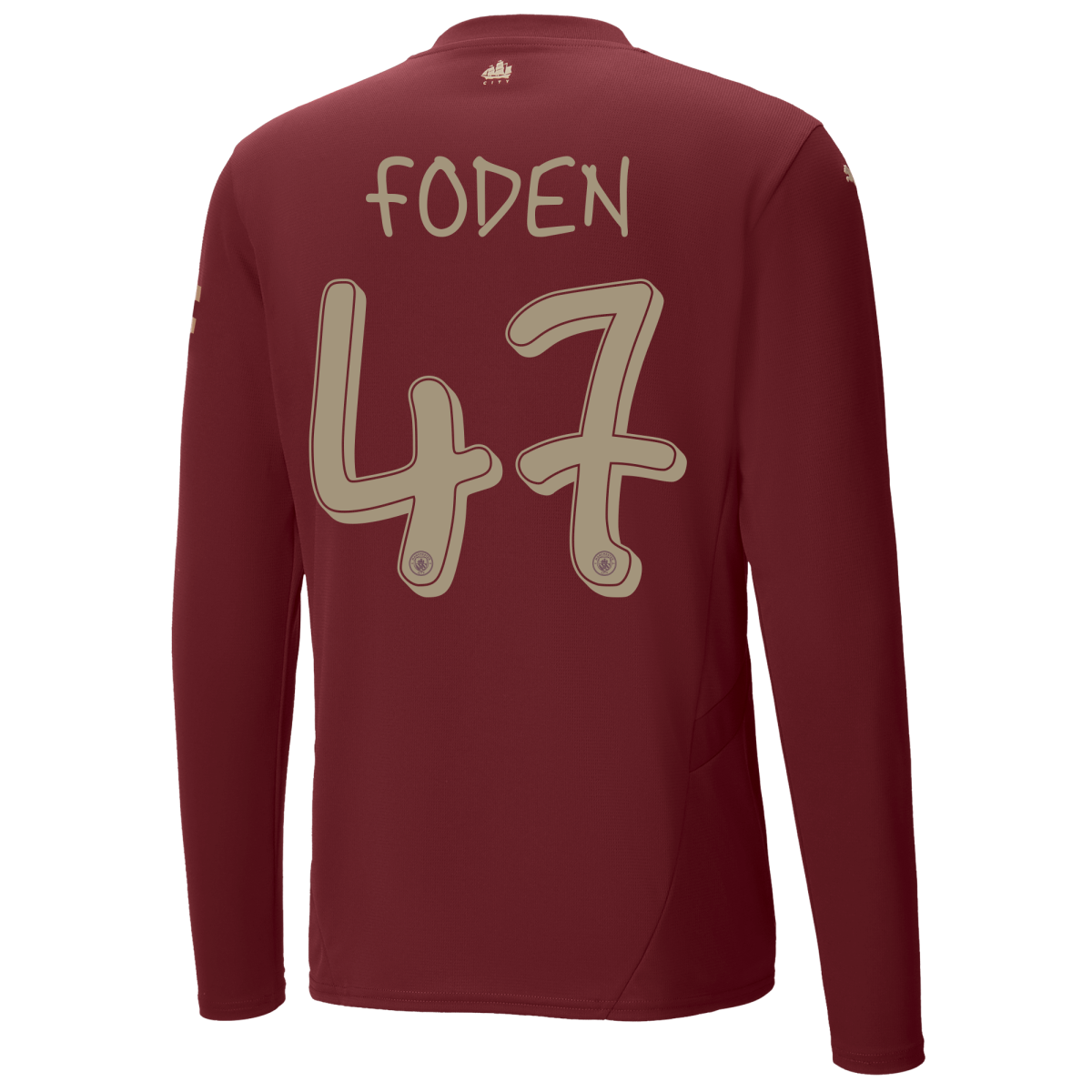 manchester city third jersey 202425 long sleeve with foden 47 printing | Offizieller Manchester City Store