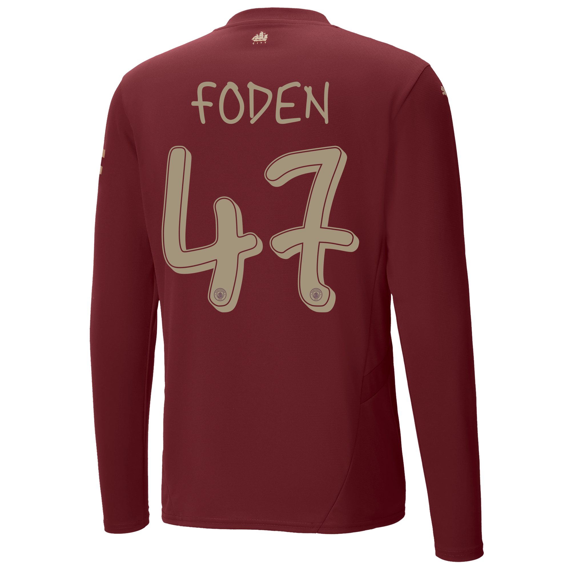 manchester city third jersey 202425 long sleeve with foden 47 printing | Offizieller Manchester City Store