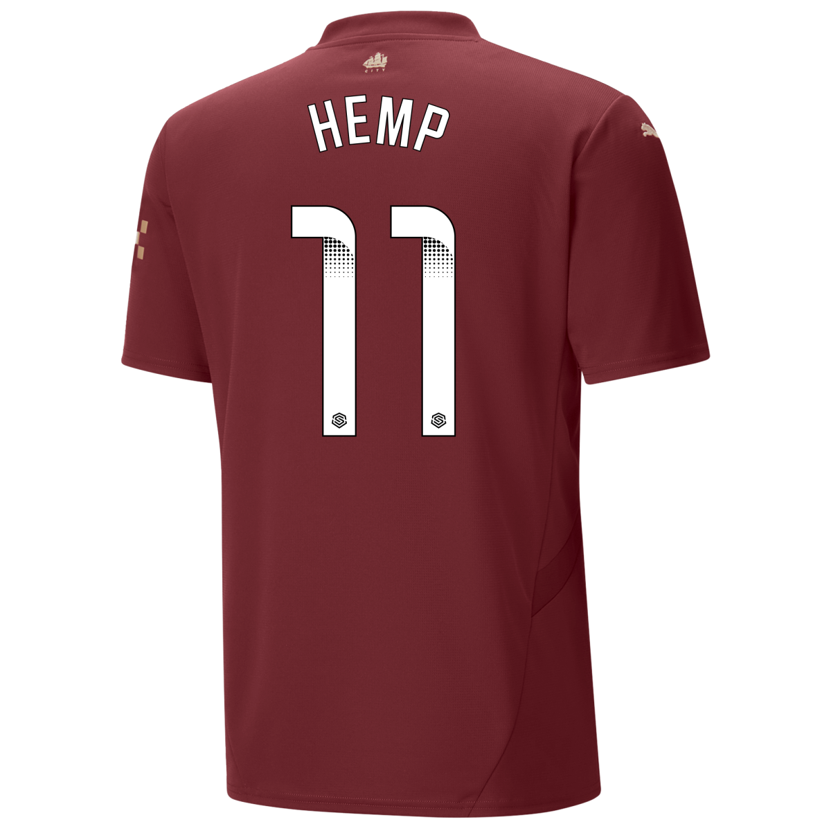 manchester city third jersey burgundy 202425 with hemp 11 printing | Offizieller Manchester City Store