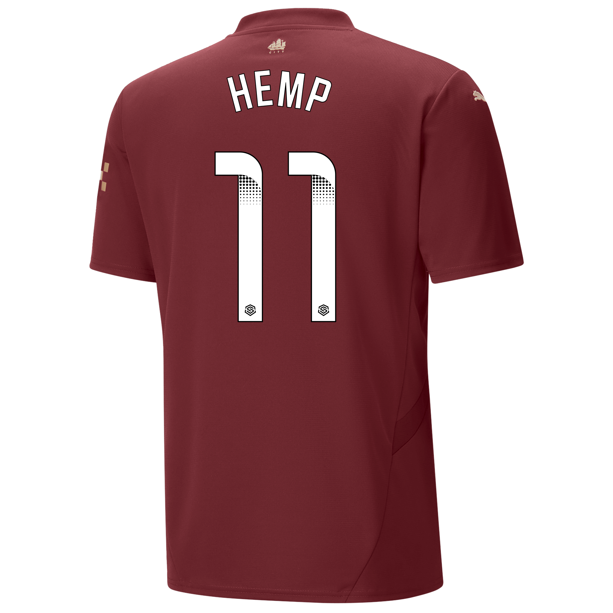 manchester city third jersey burgundy 202425 with hemp 11 printing | Offizieller Manchester City Store