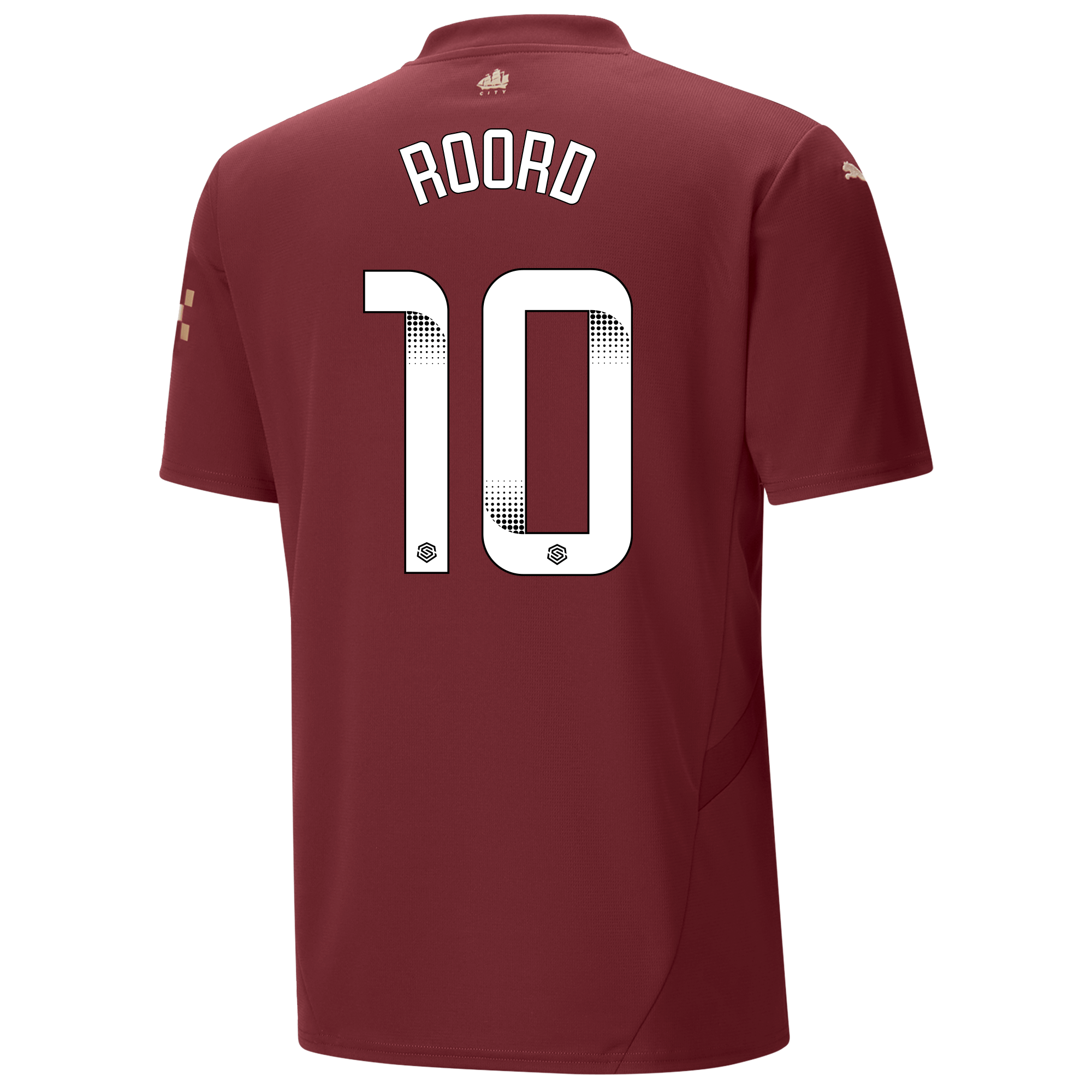 manchester city third jersey burgundy 202425 with roord 10 printing | Offizieller Manchester City Store