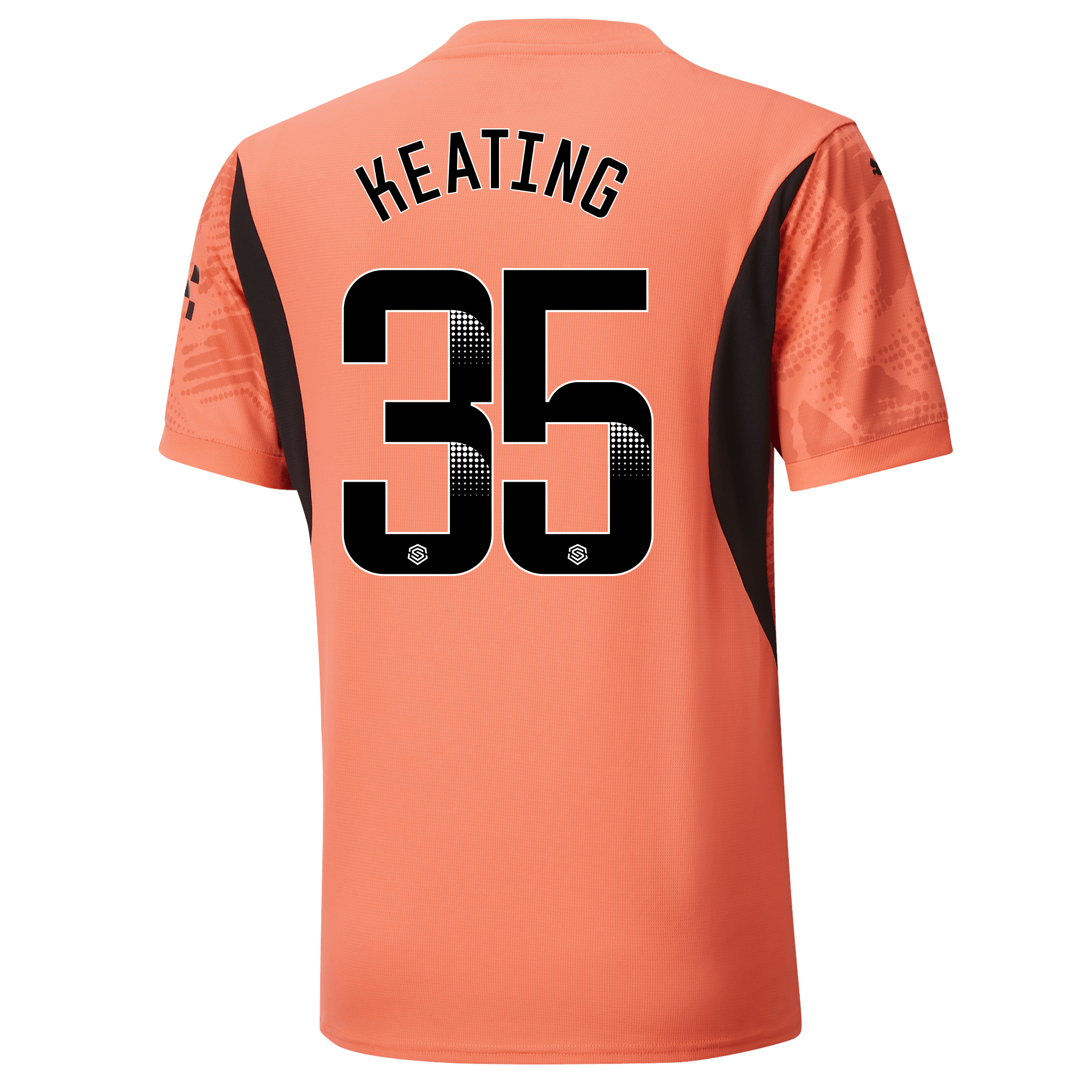 manchester city torwarttrikot 202425 mit keating orange 35 aufdruck | Offizieller Manchester City Store