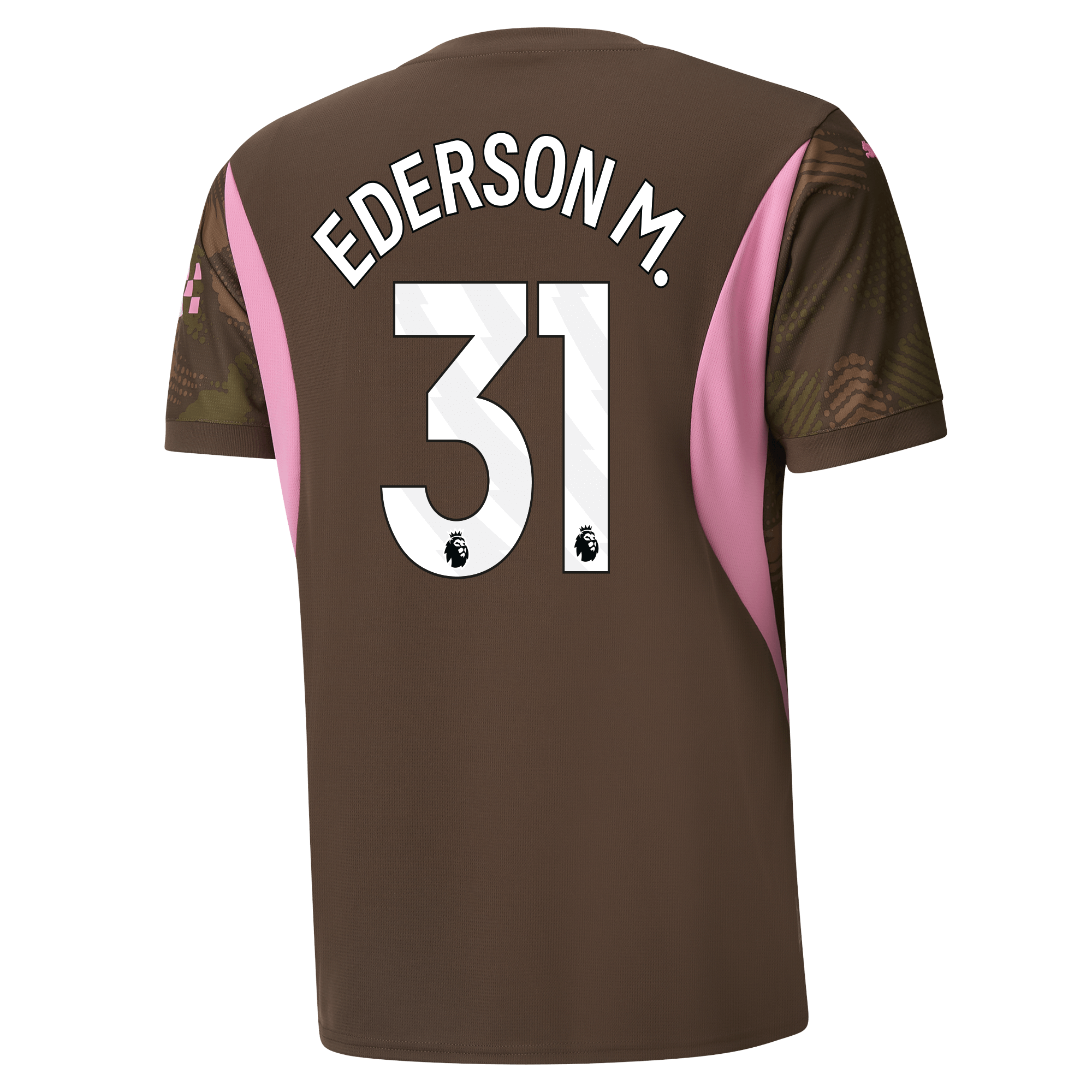 manchester city torwarttrikot brown-premierleague 202425 mit ederson m. 31 aufdruck | Offizieller Manchester City Store