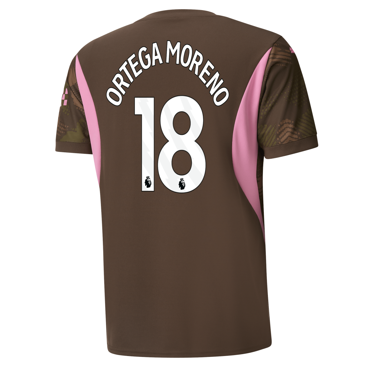 manchester city torwarttrikot brown-premierleague 202425 mit ortega moreno 18 aufdruck | Offizieller Manchester City Store